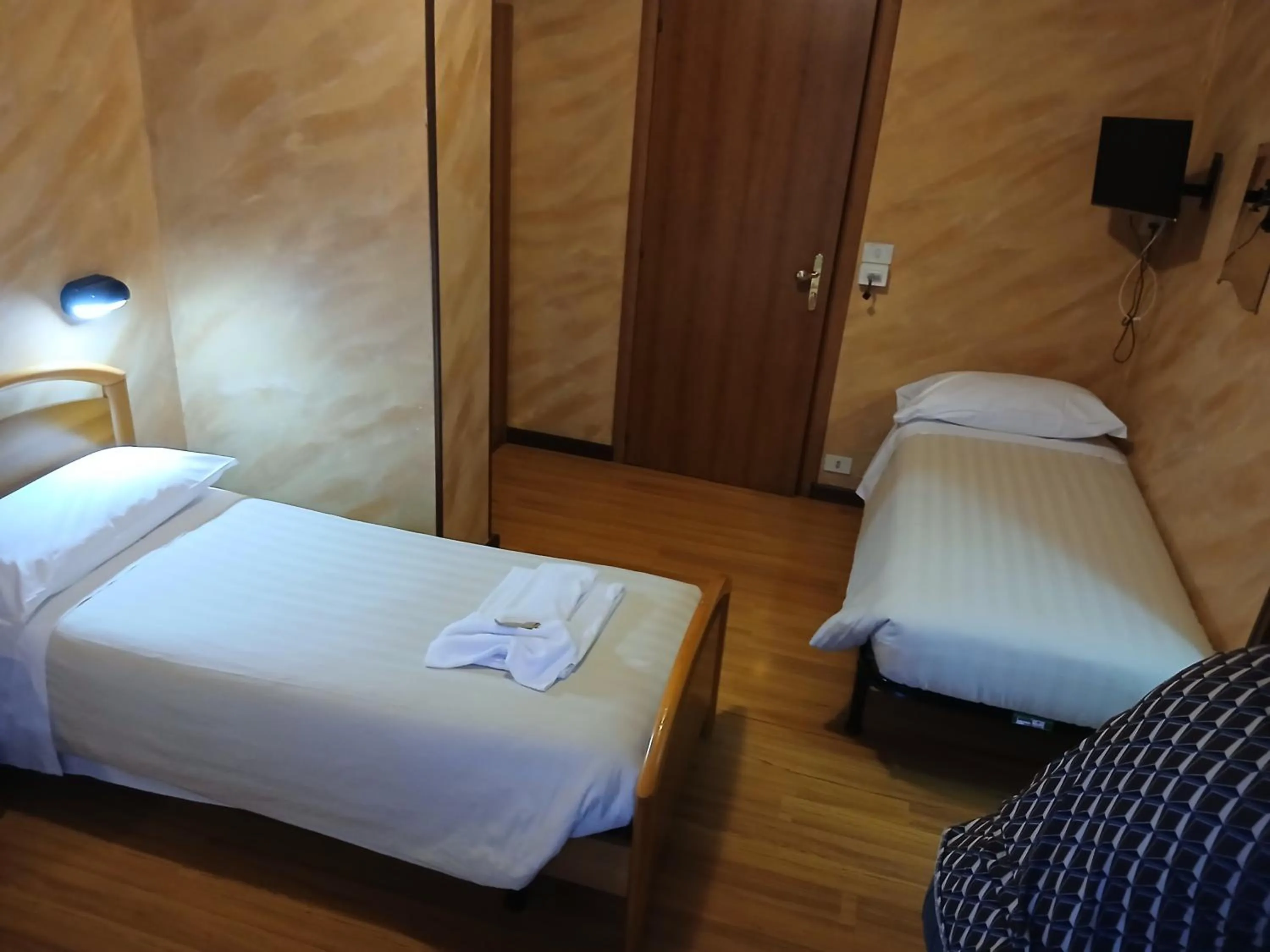 Bed in HOTEL RISTORANTE DELLE VALLI