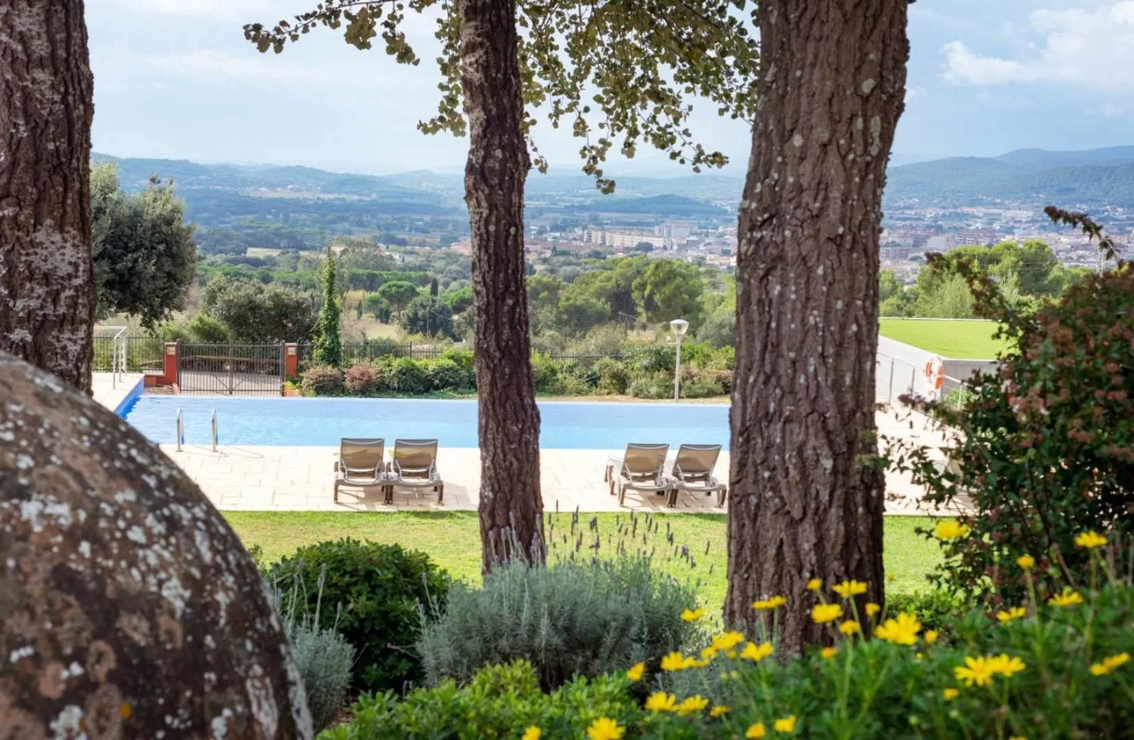 City view in Mas Ses Vinyes - Adults Only