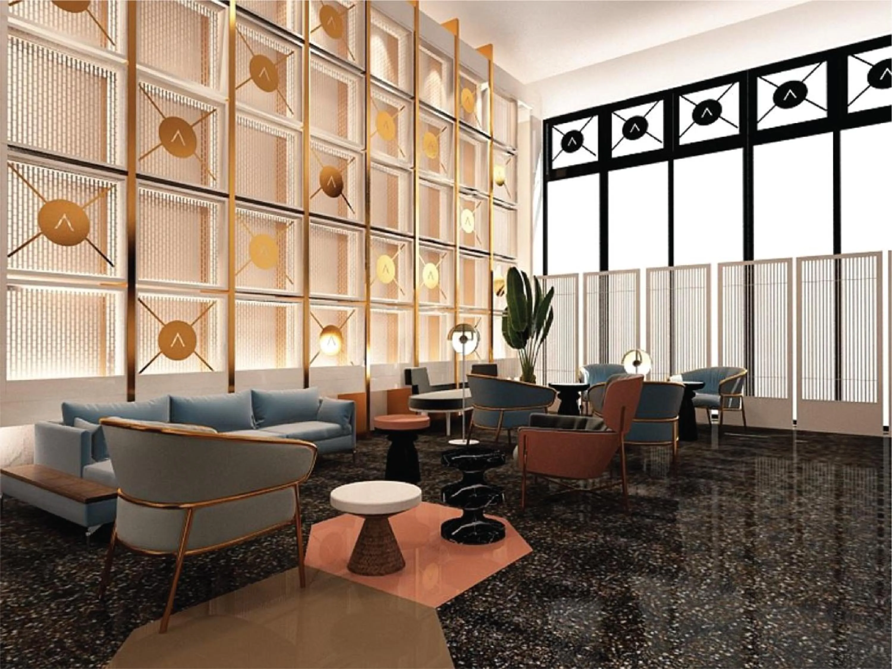 Lobby or reception in Sleeping Lion Suites