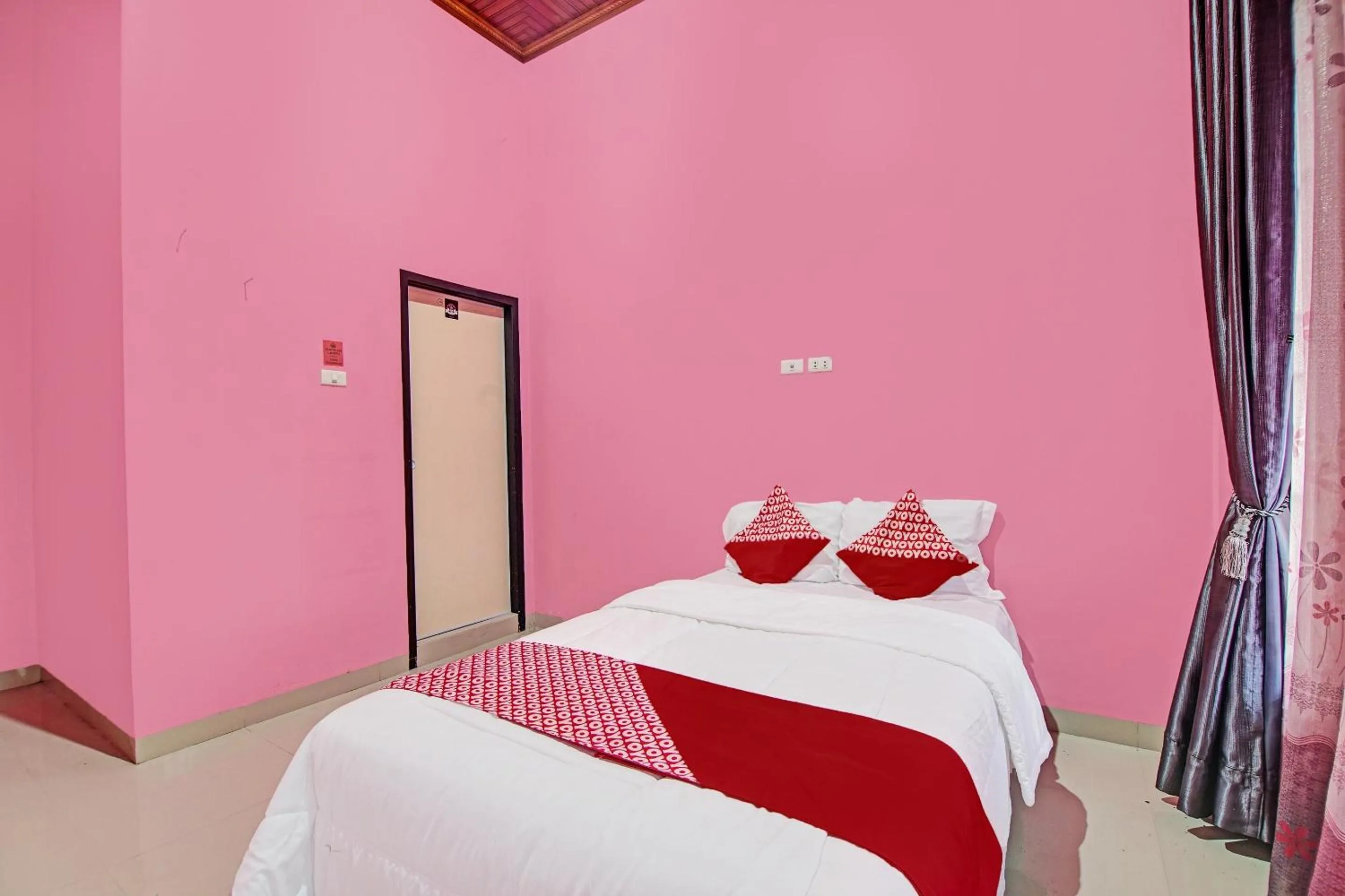 Bedroom in Hotel O Arafah Homestay Syariah Near Badan Pertanahan Nasional - Kantor Pertanahan Kabupaten Kampa