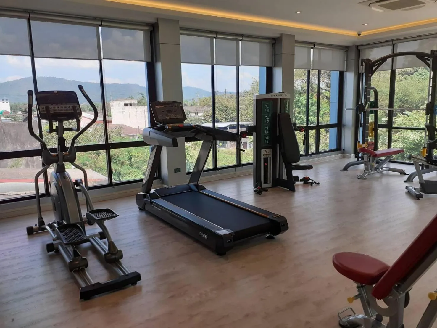 Fitness centre/facilities in Karnyapha Hotspring hotel