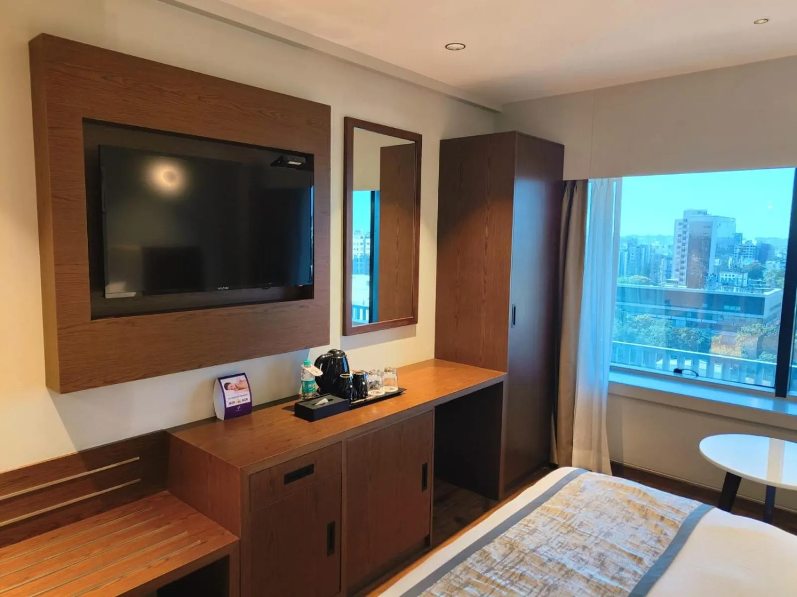 Bedroom, Bed in Ramee International Surat