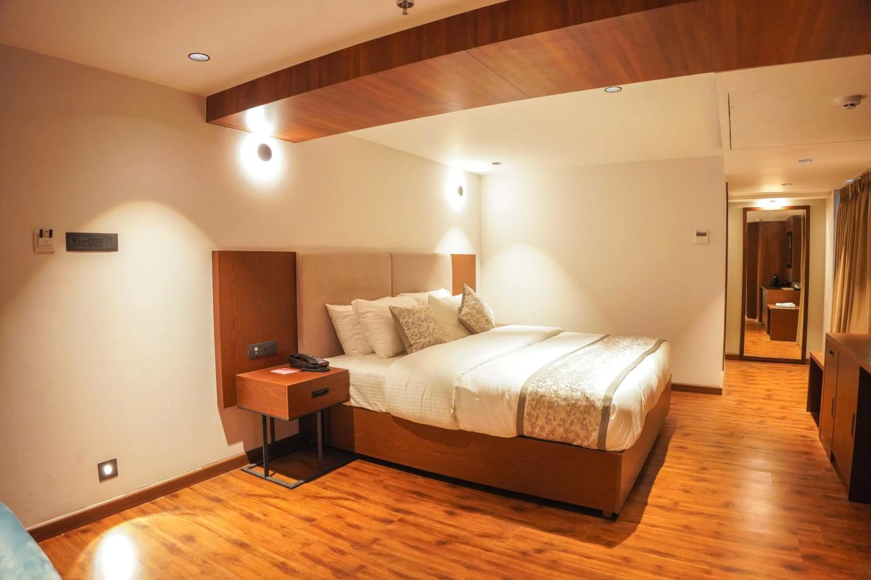 Bedroom, Bed in Ramee International Surat