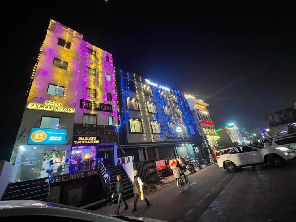 Property building in Hotel Areeba by The Golden Taj Group & Hotels