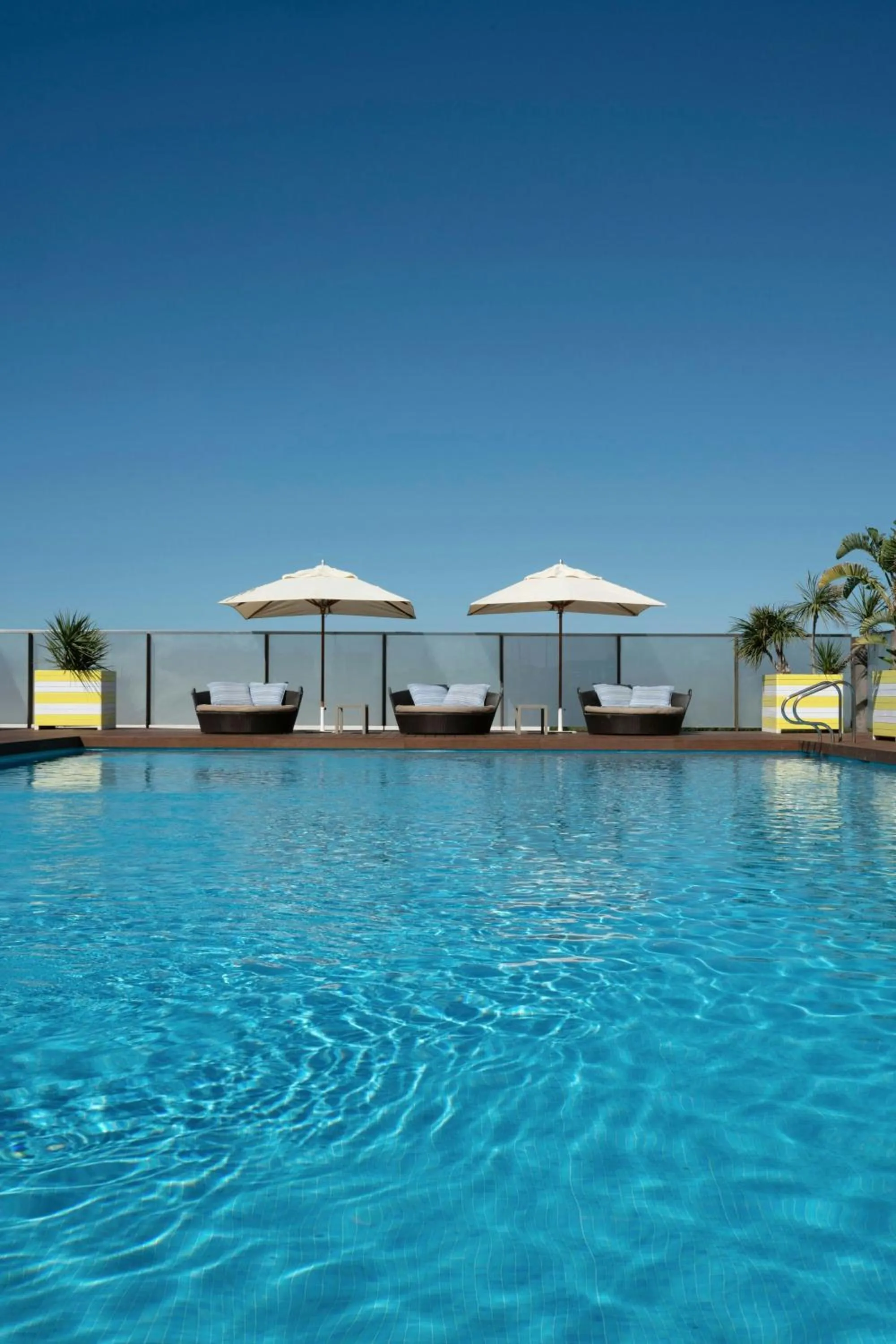 Swimming pool in Le Meridien Ra Beach Hotel and Spa