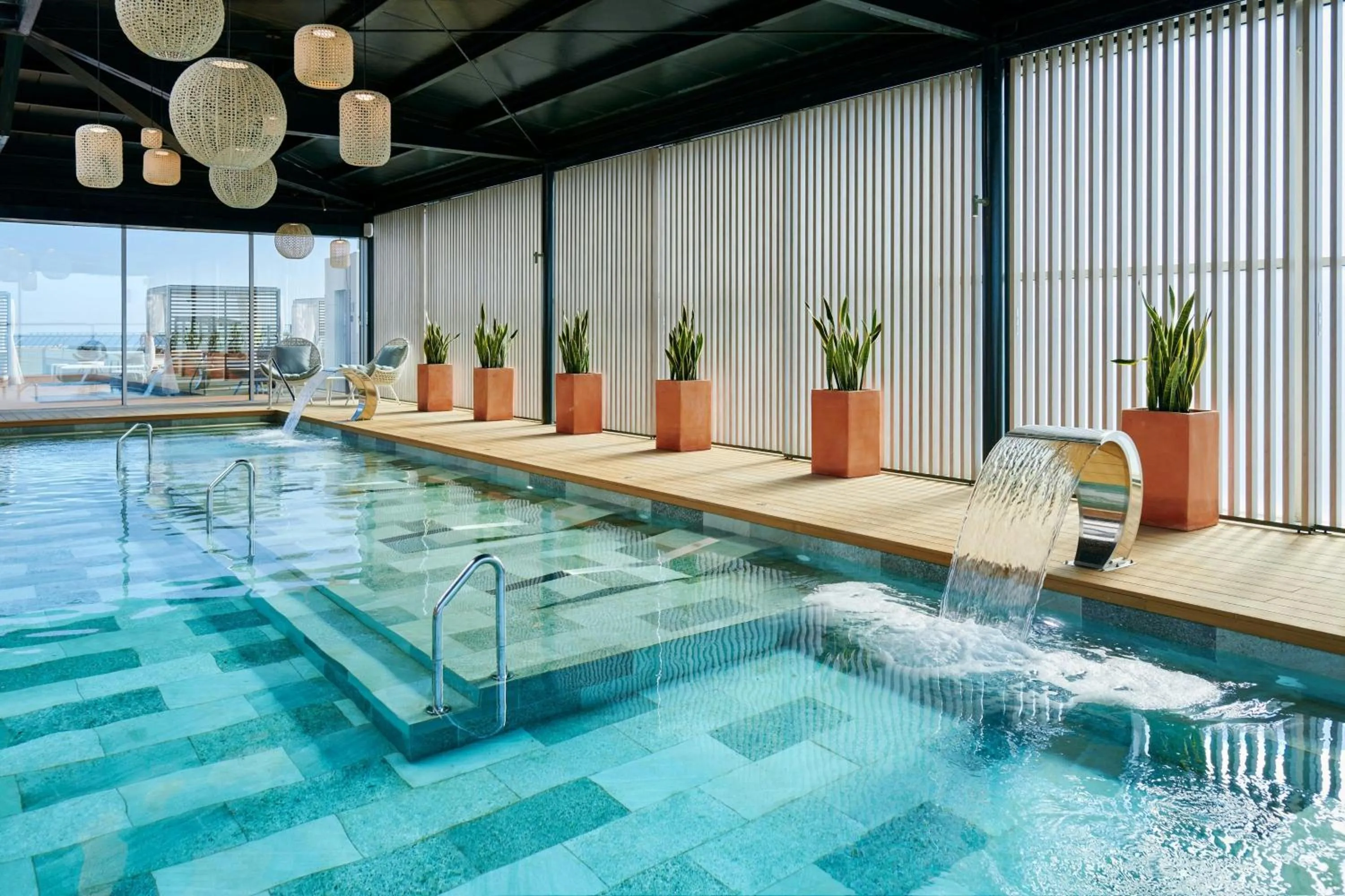 Swimming pool in Le Meridien Ra Beach Hotel and Spa