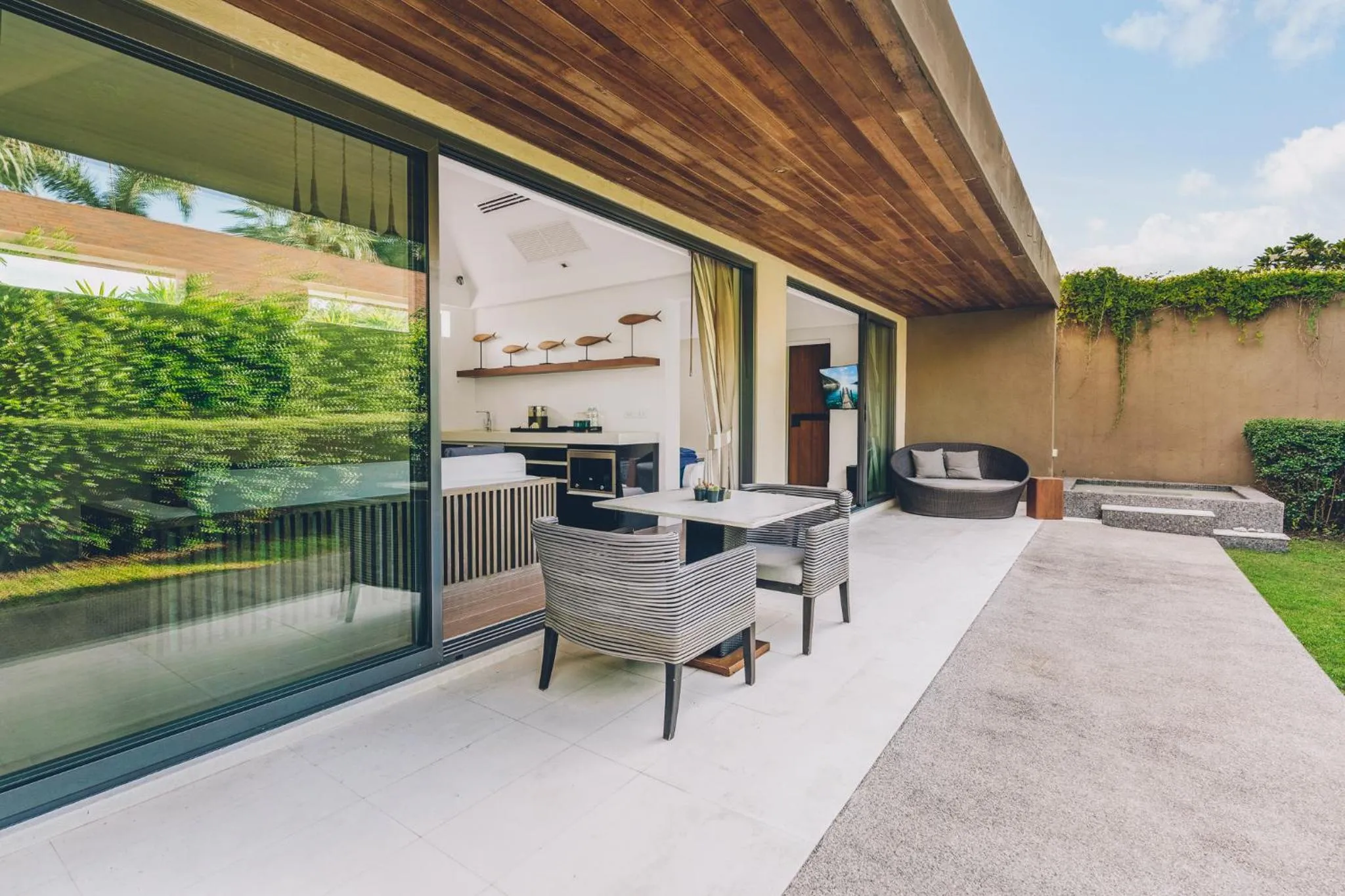 Patio in Allure Resort