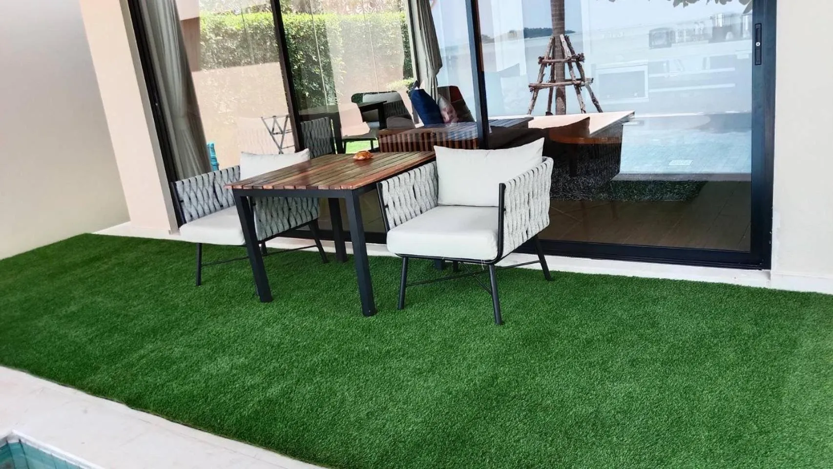 Seating area in Allure Resort