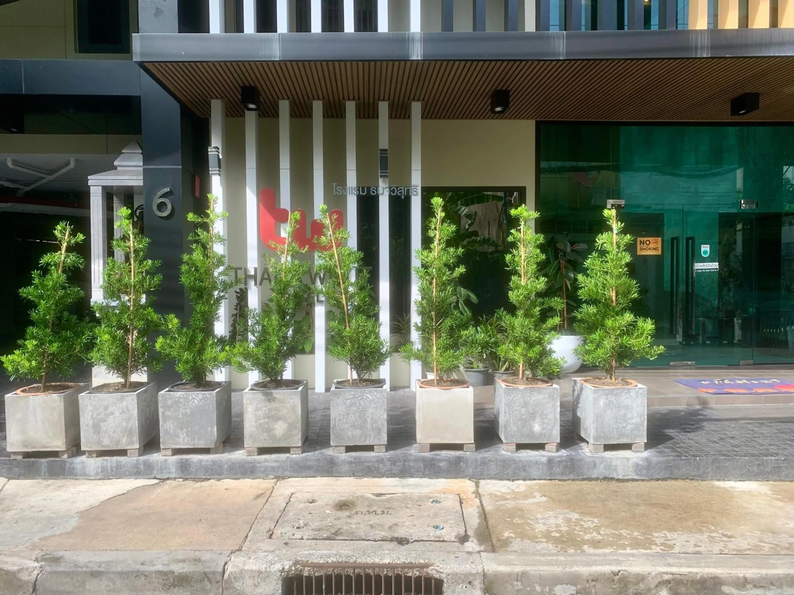 Property building in Thana Wisut Hotel