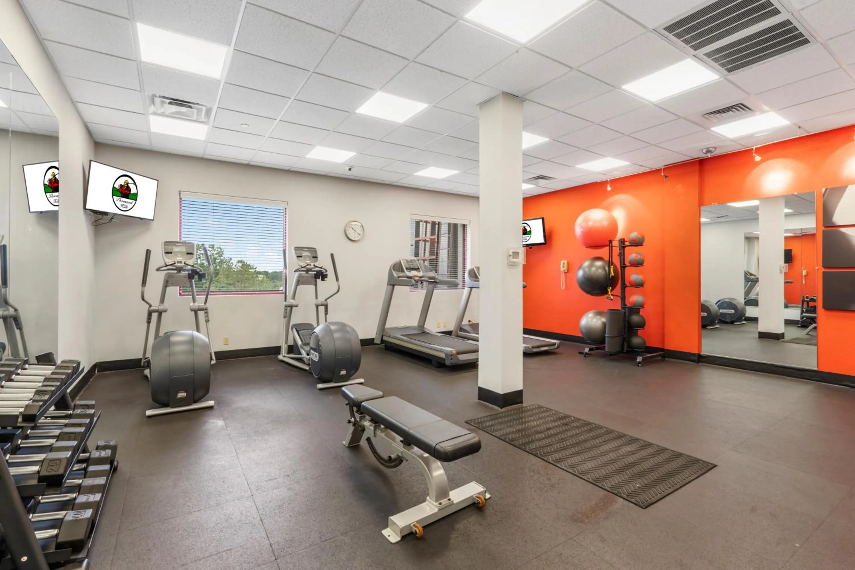 Fitness centre/facilities in Thousand Hills Resort Hotel