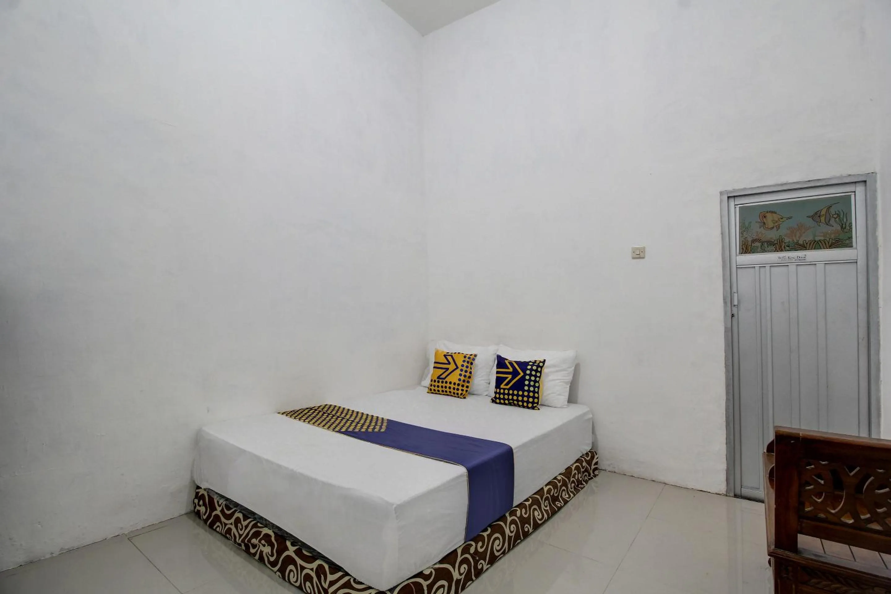 Bedroom, Bed in Hotel O Alif House Syariah 2