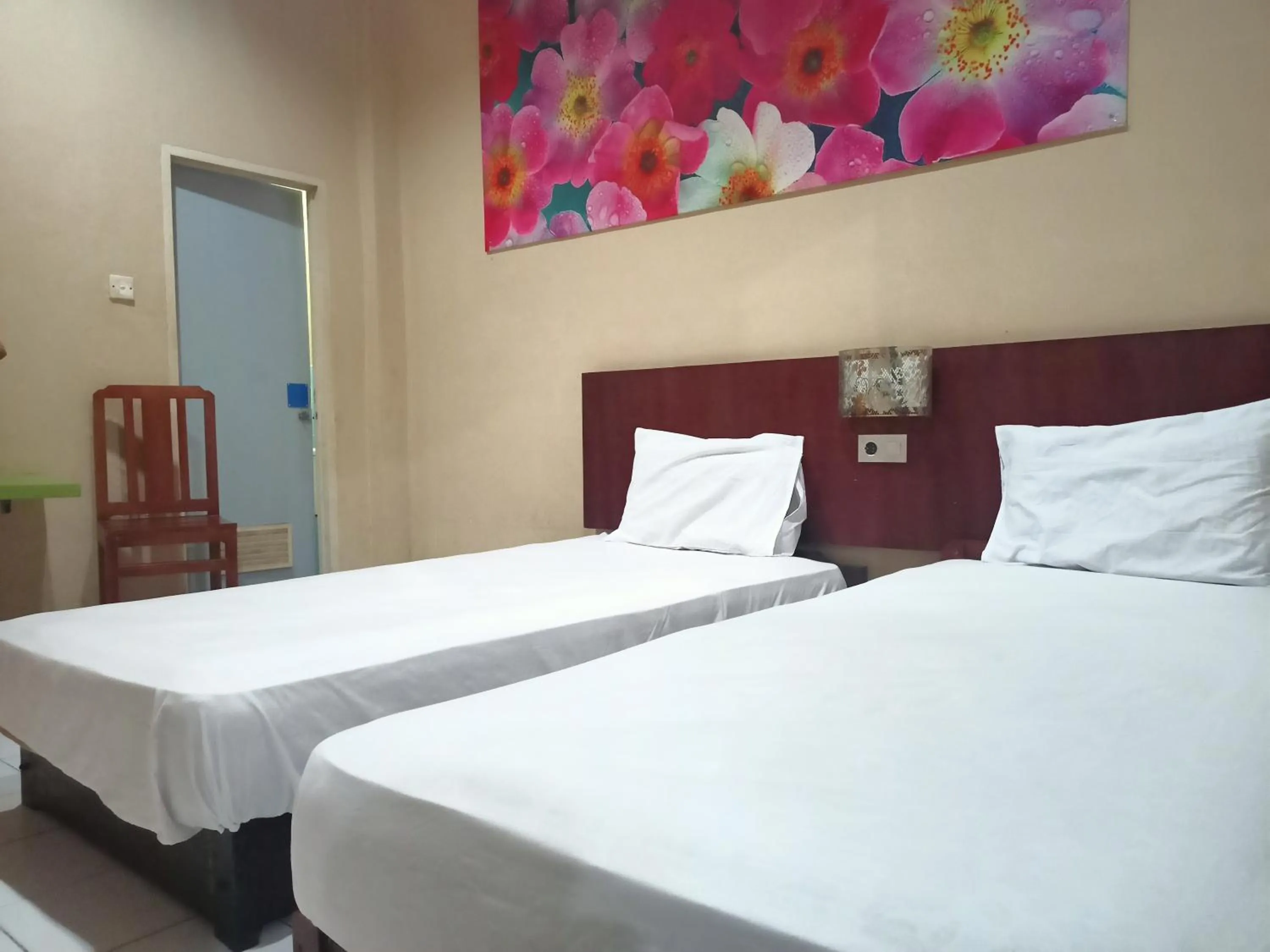 Bedroom in Hotel O Syariah Sumber Mulya NunukanNearAlun - Alun Kota Nunukan