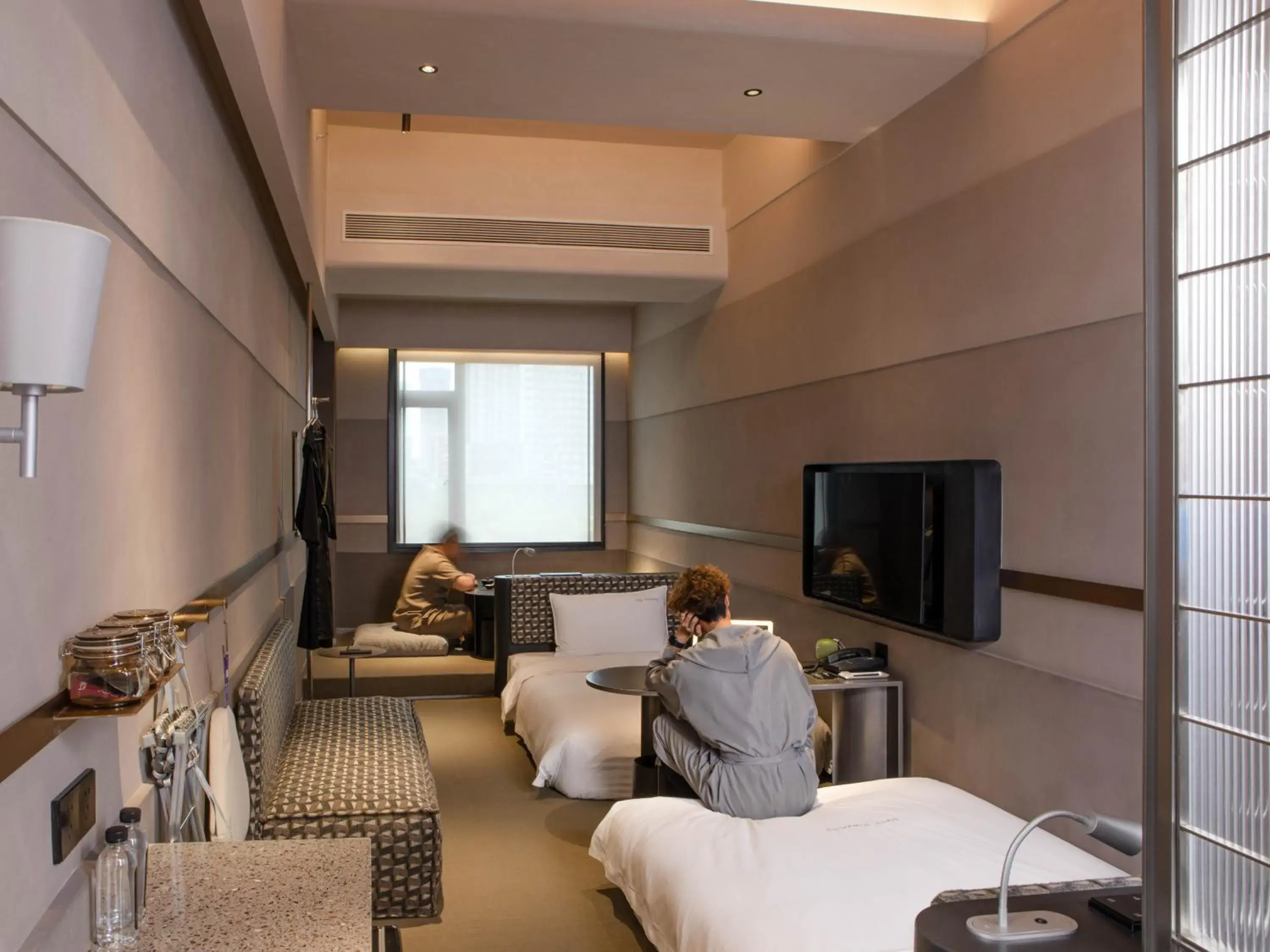 Large Twin Room in NOA Hotel SHENZHEN LUOHU Large Twin Room in NOA Hotel SHENZHEN LUOHU