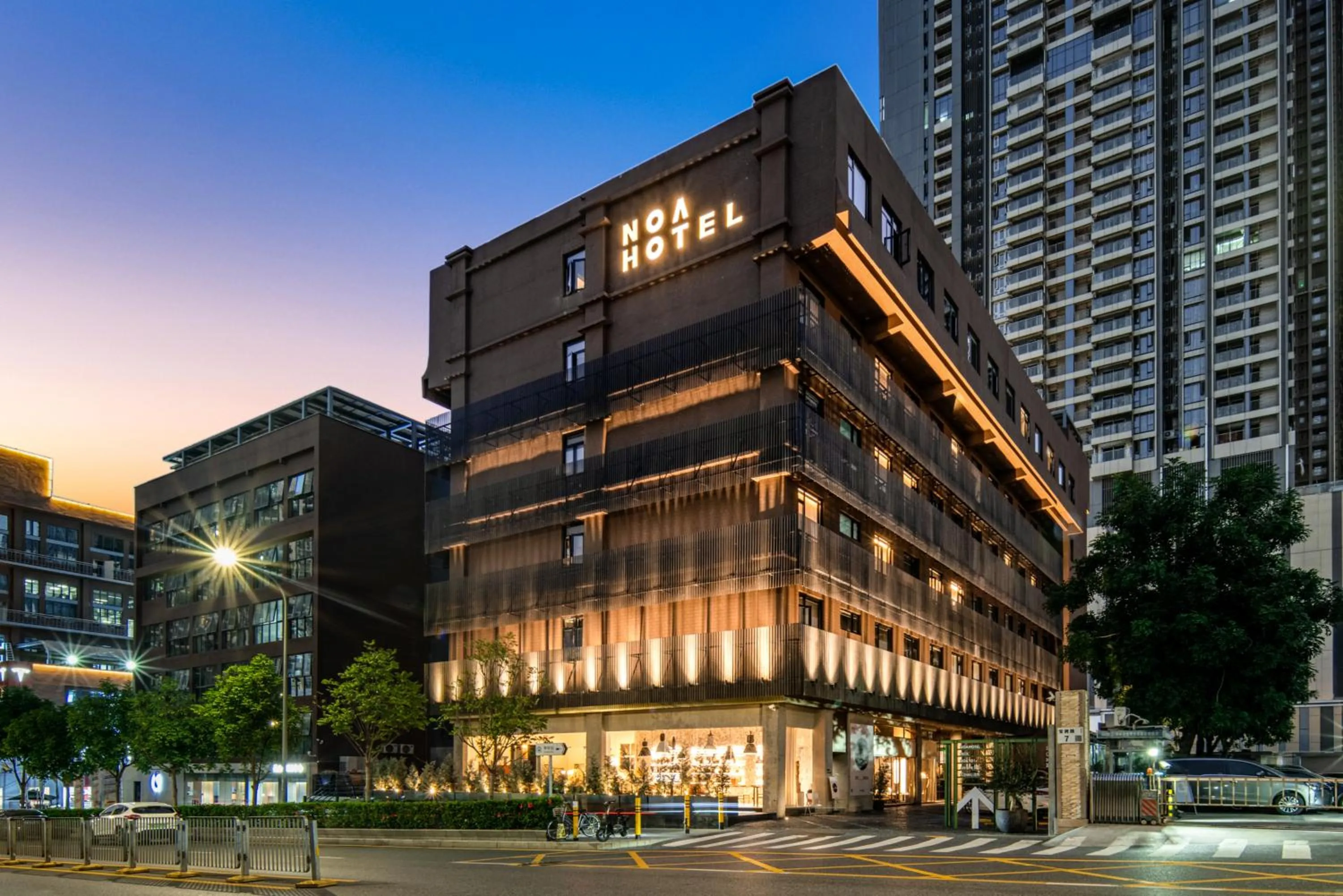 Property building in NOA Hotel SHENZHEN LUOHU