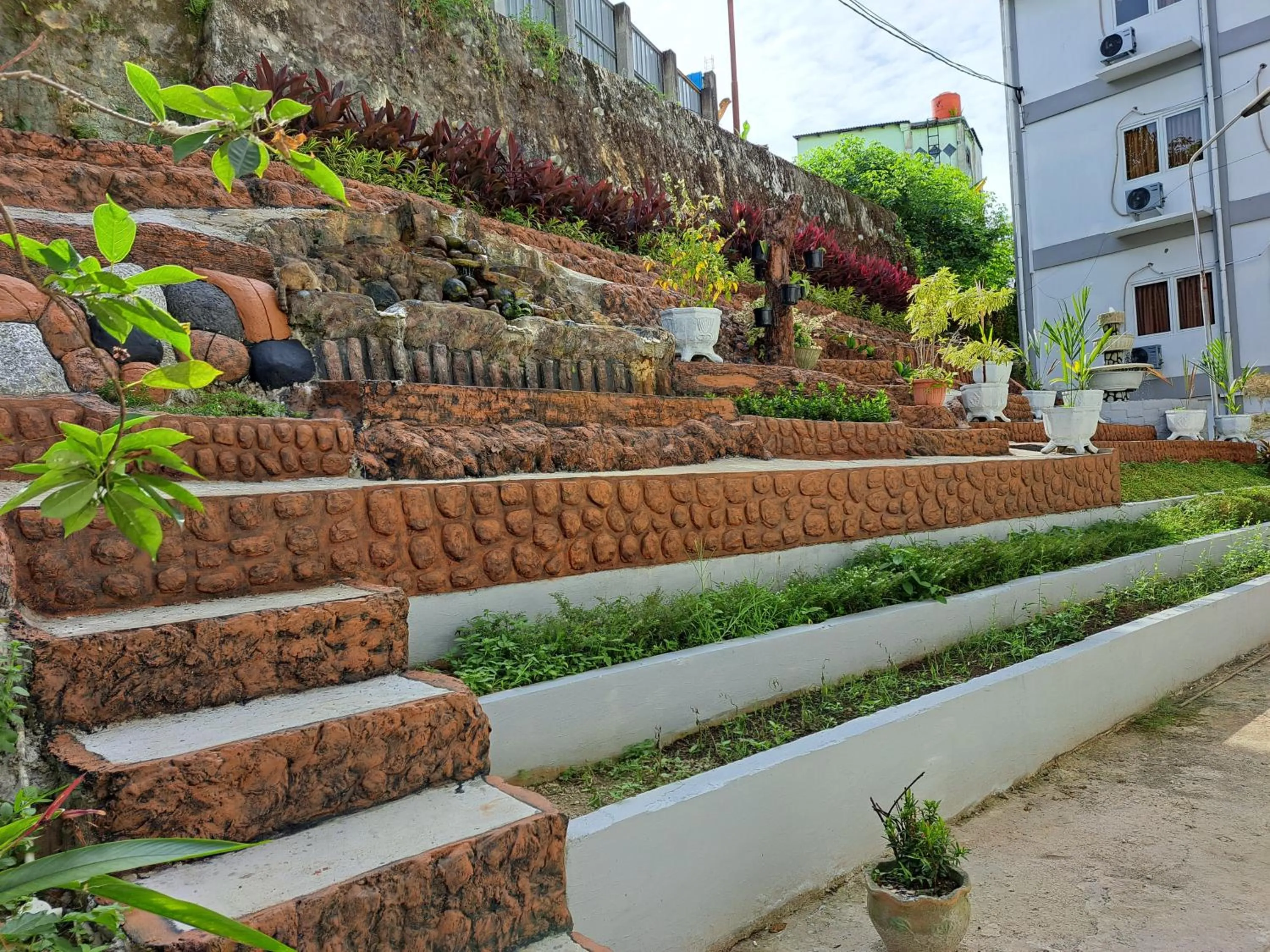 Garden view in Pillow Guest House