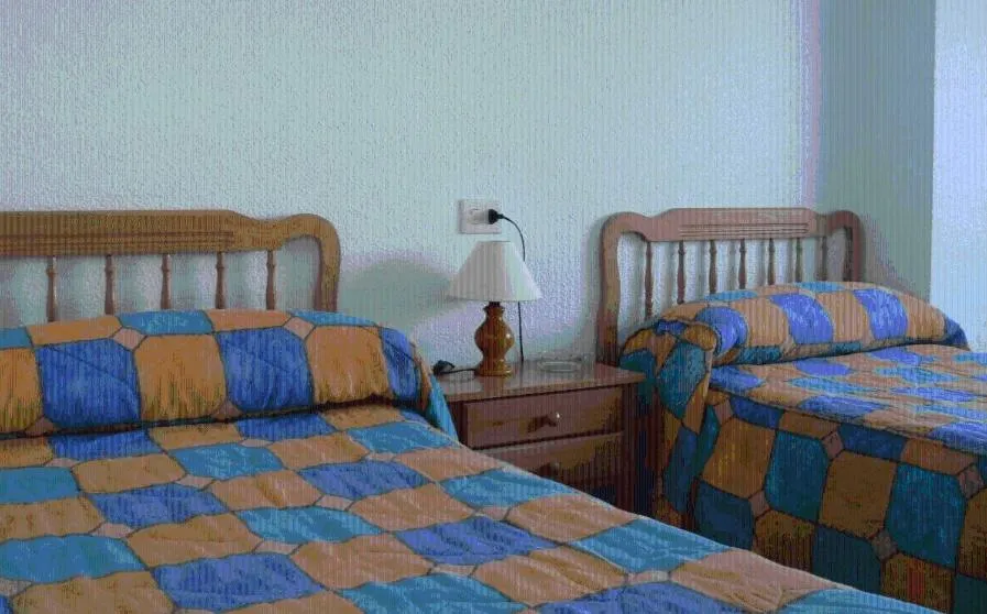 Photo of the whole room, Bed in La Obrera