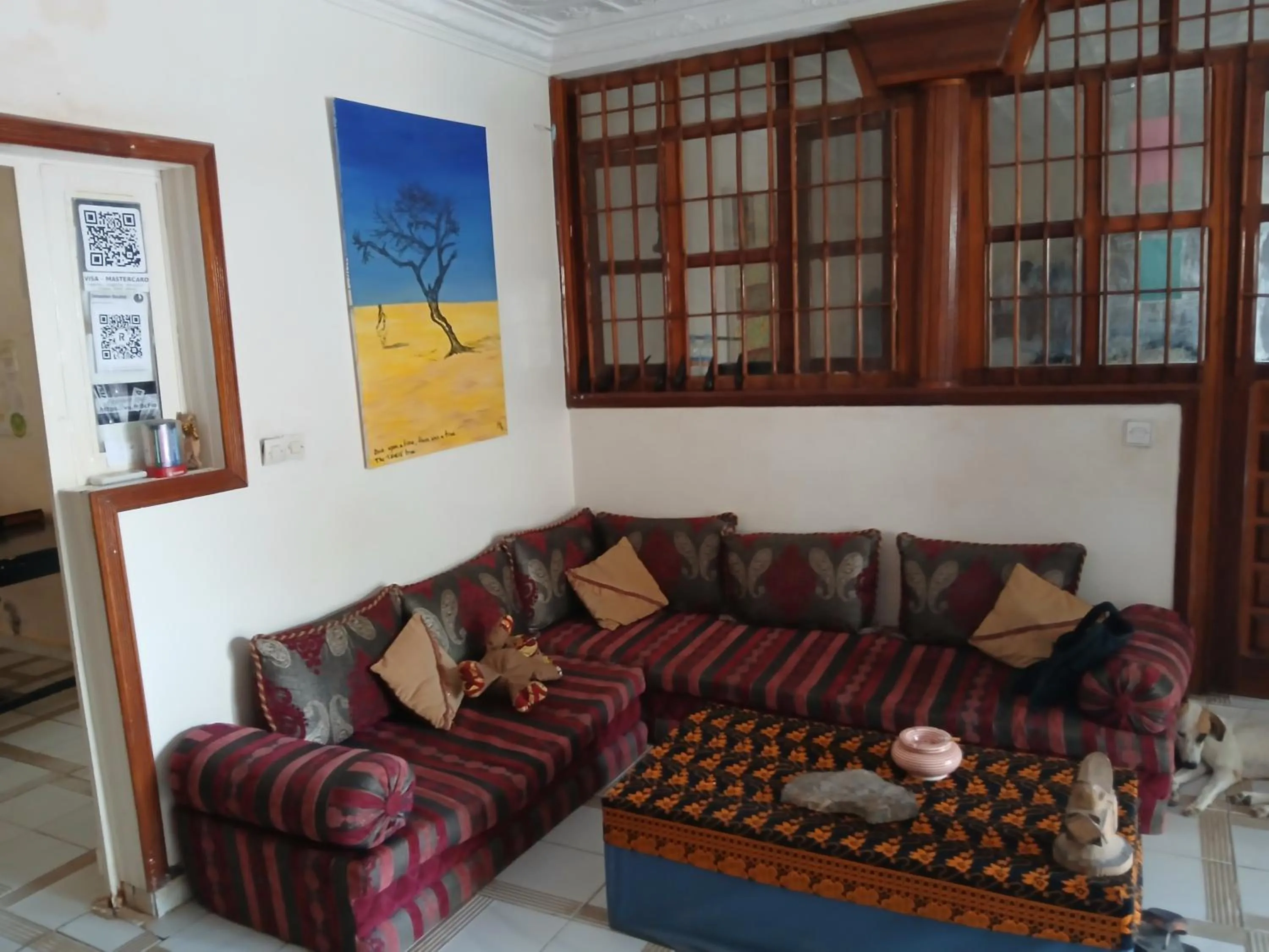 Living room in Auberge Triskell