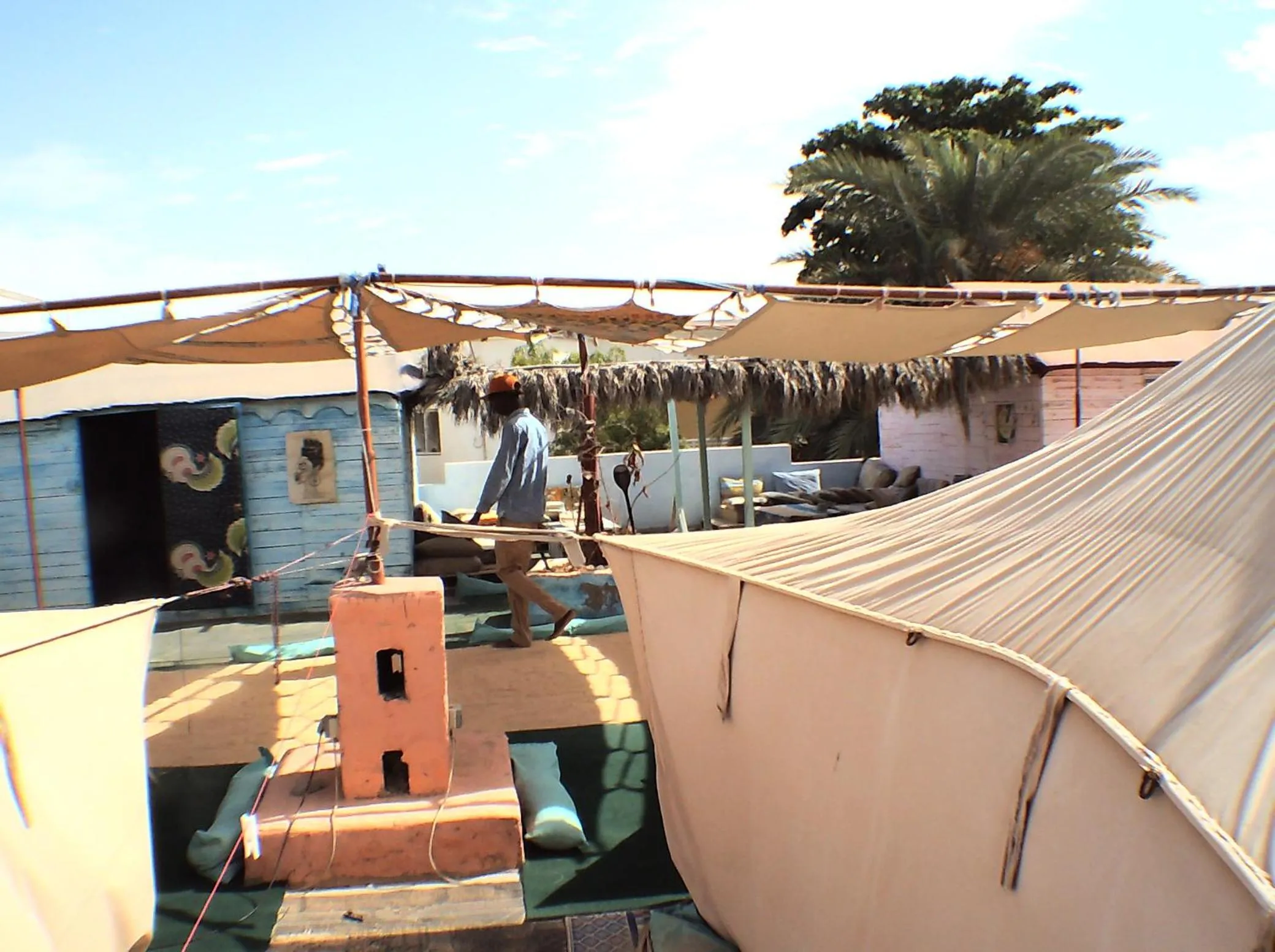 Patio in Auberge Triskell