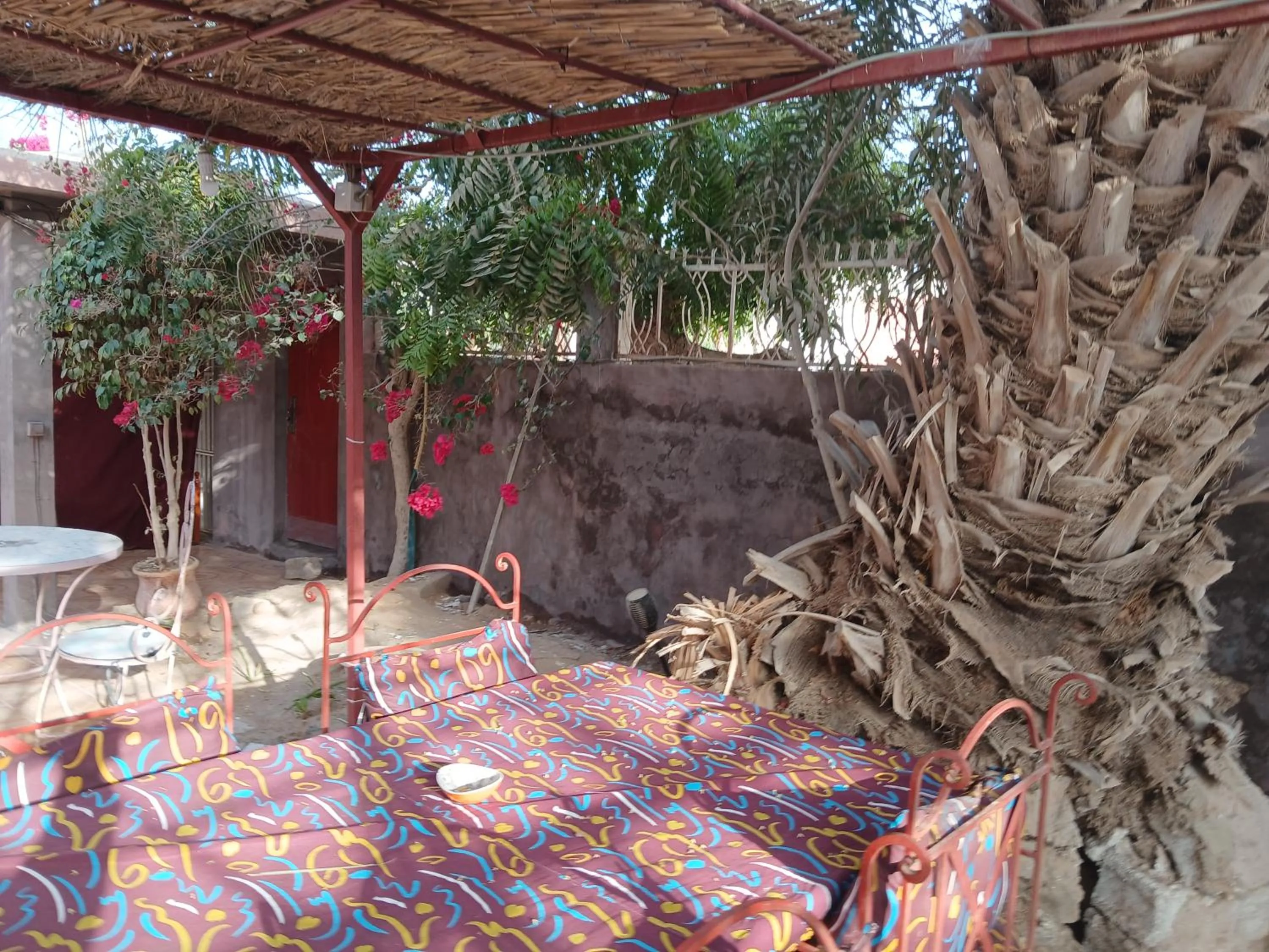 Patio in Auberge Triskell