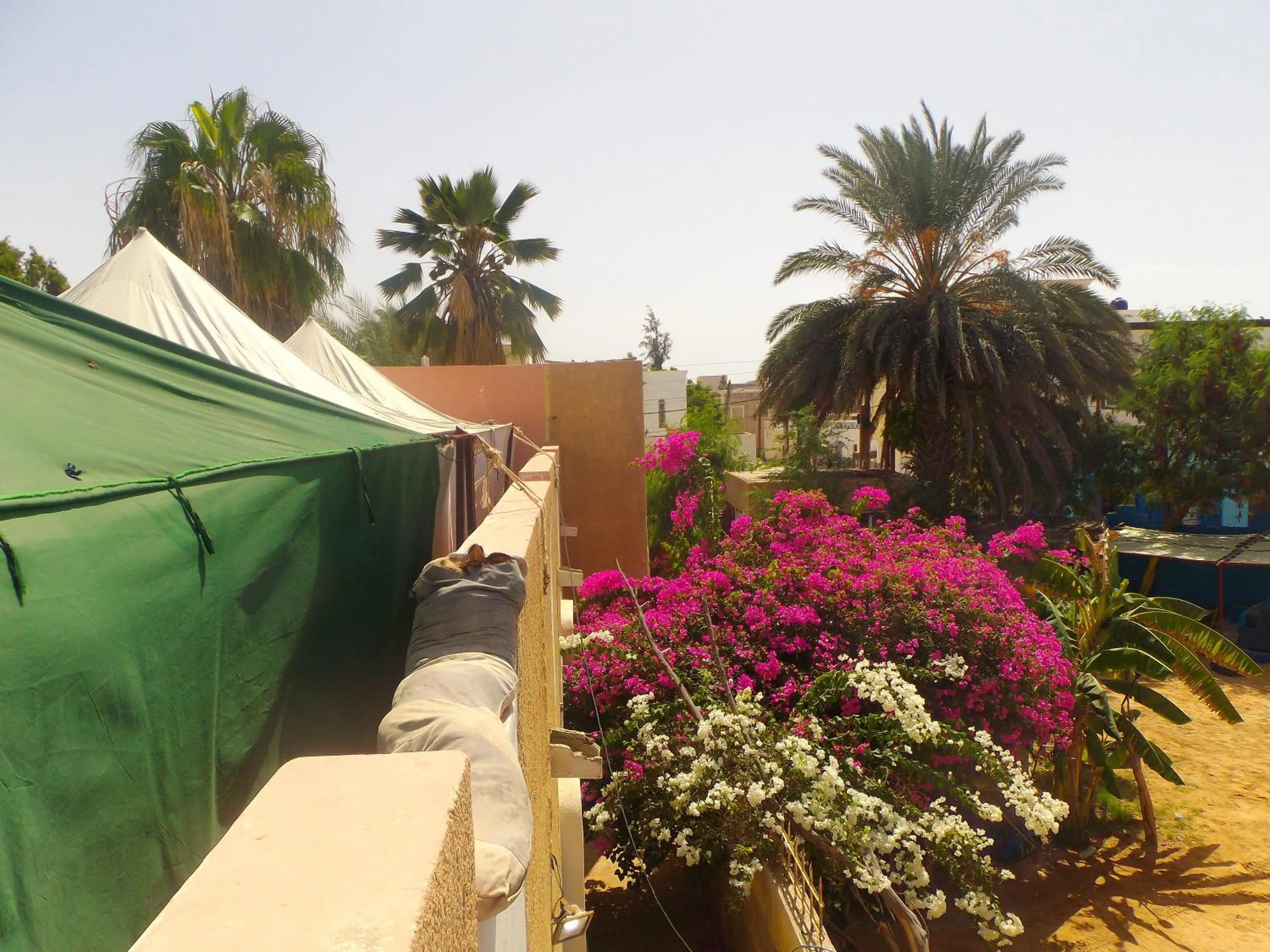 View (from property/room) in Auberge Triskell