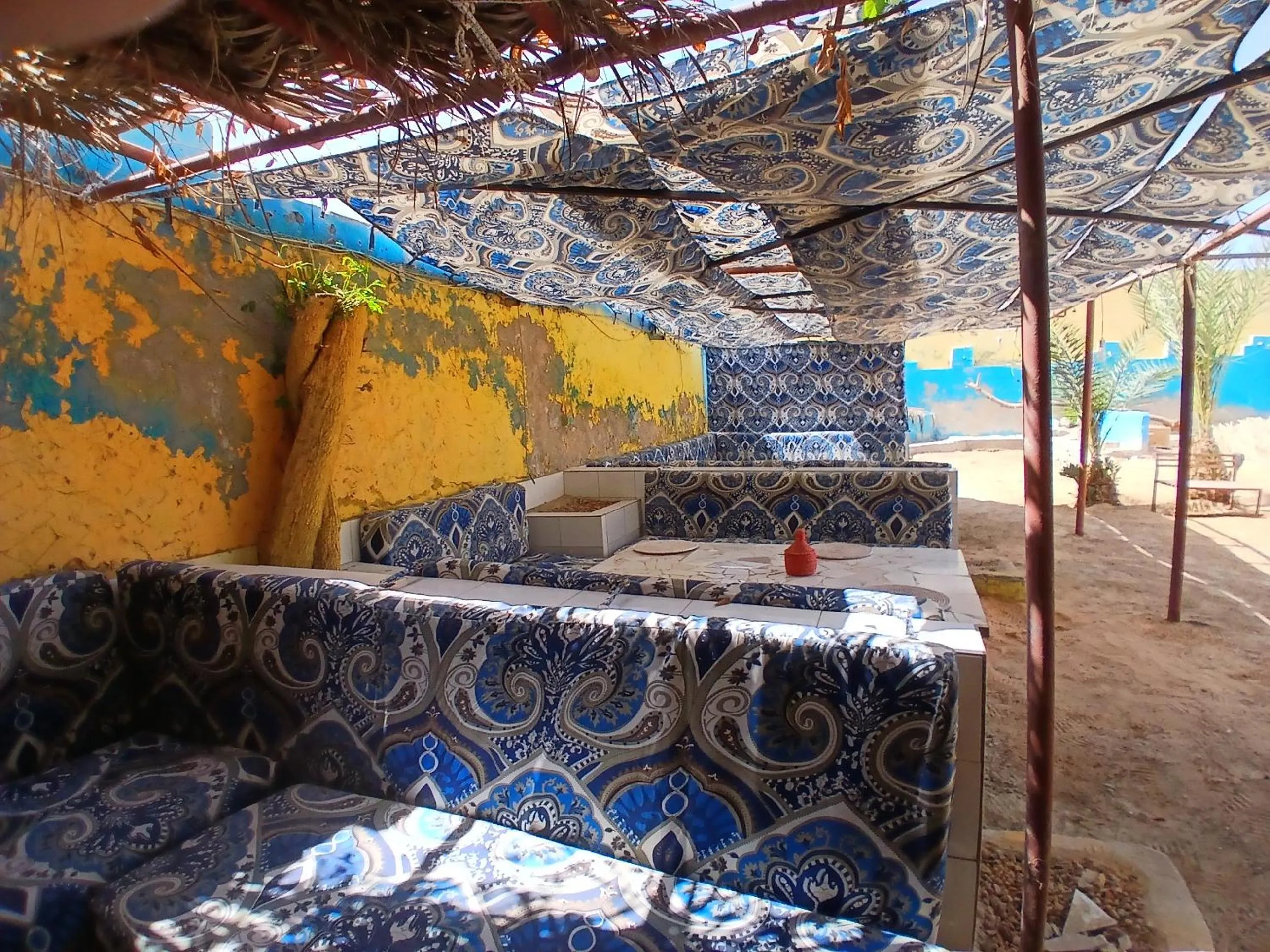 Garden in Auberge Triskell