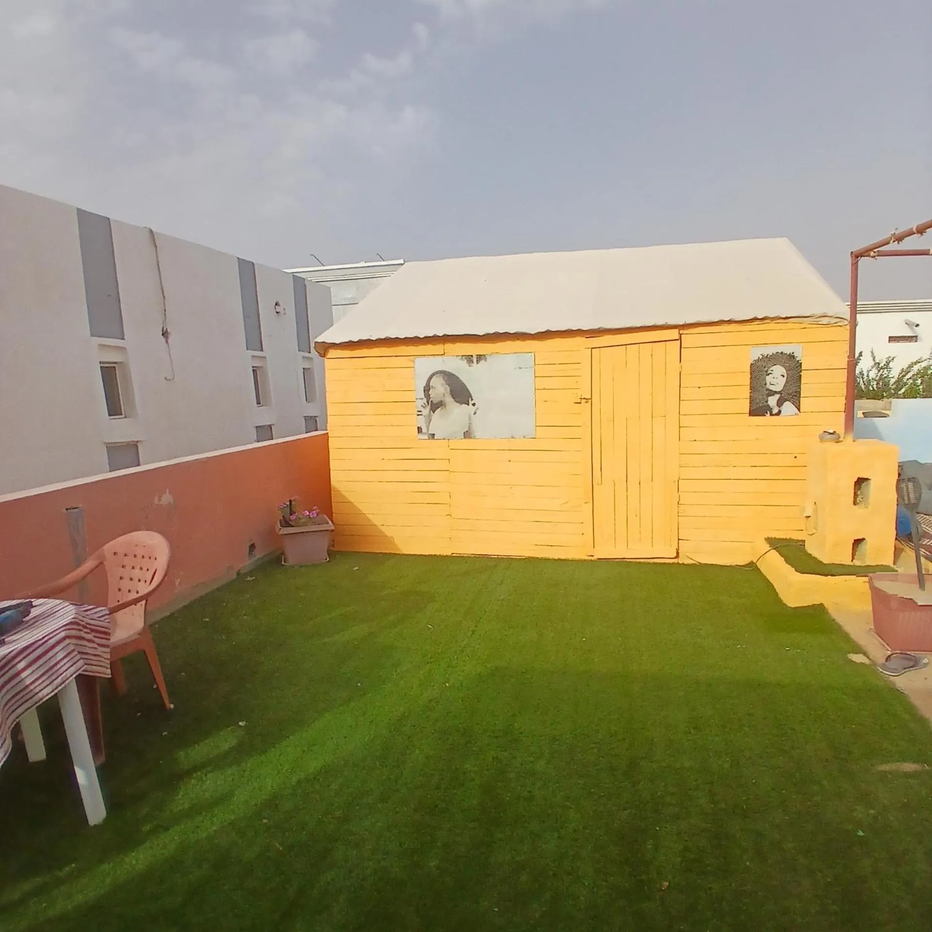 View (from property/room) in Auberge Triskell