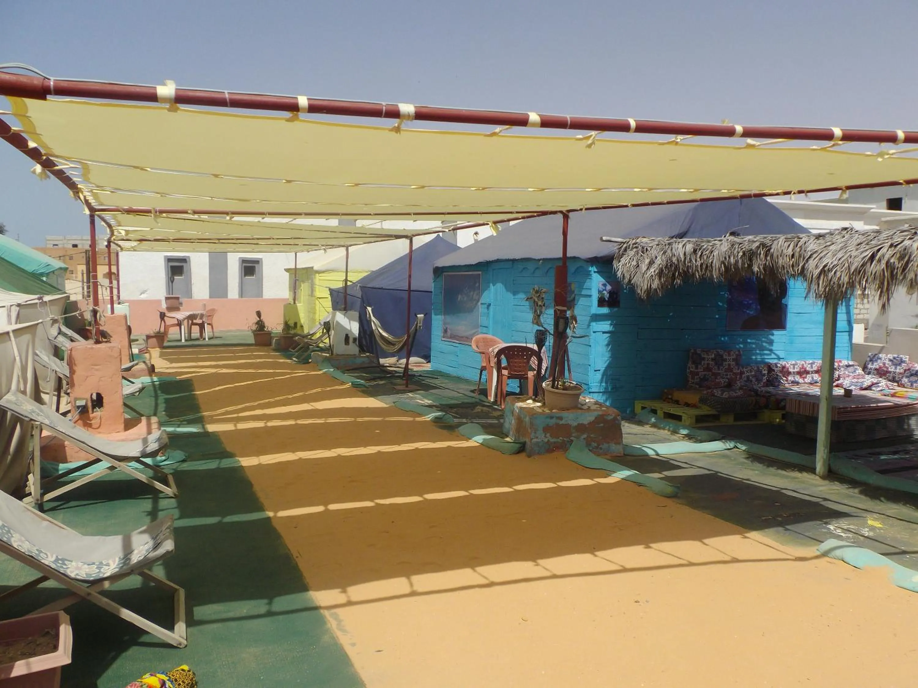 View (from property/room) in Auberge Triskell