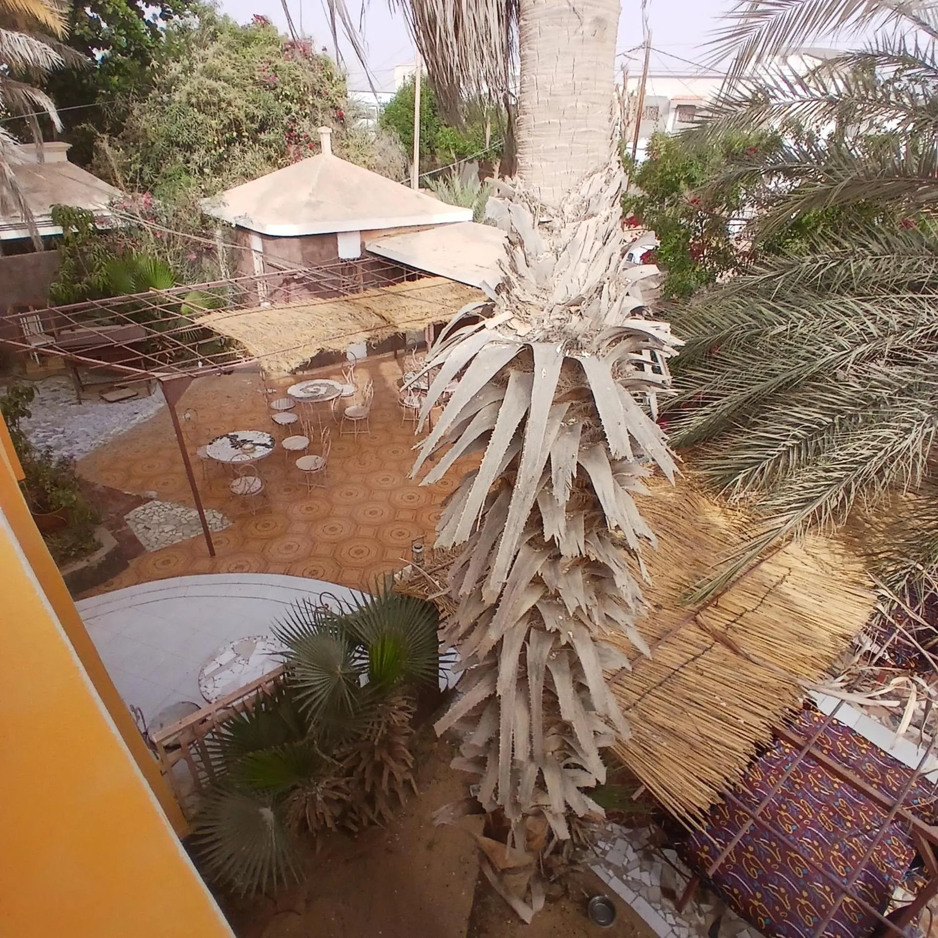 Patio in Auberge Triskell