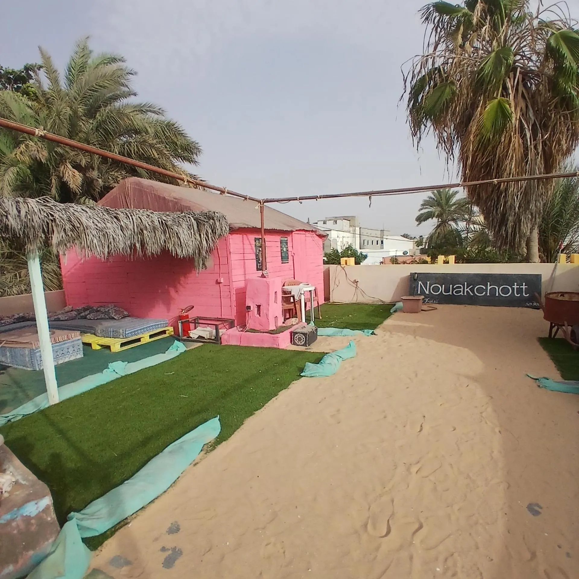 View (from property/room) in Auberge Triskell