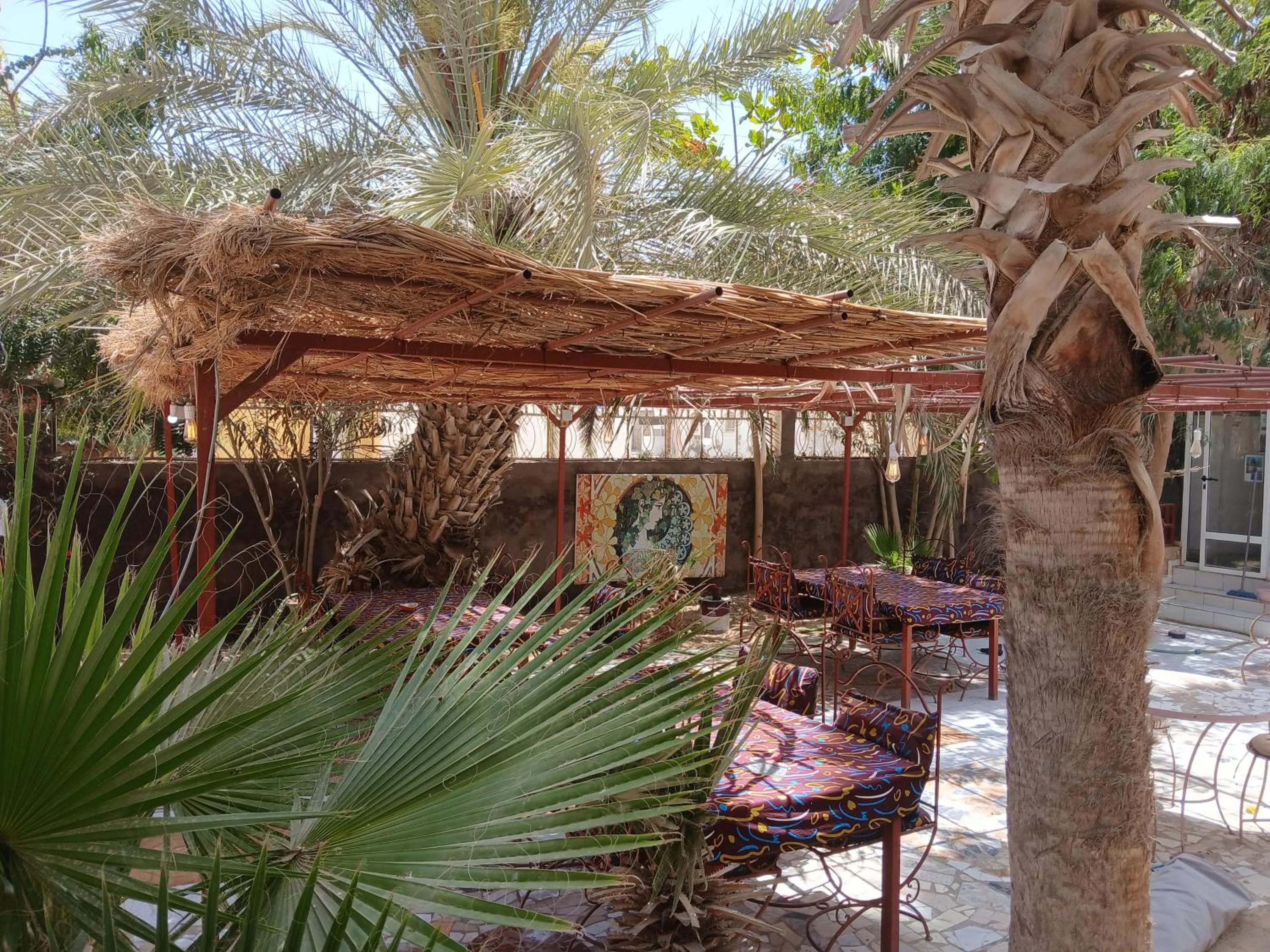 Patio in Auberge Triskell