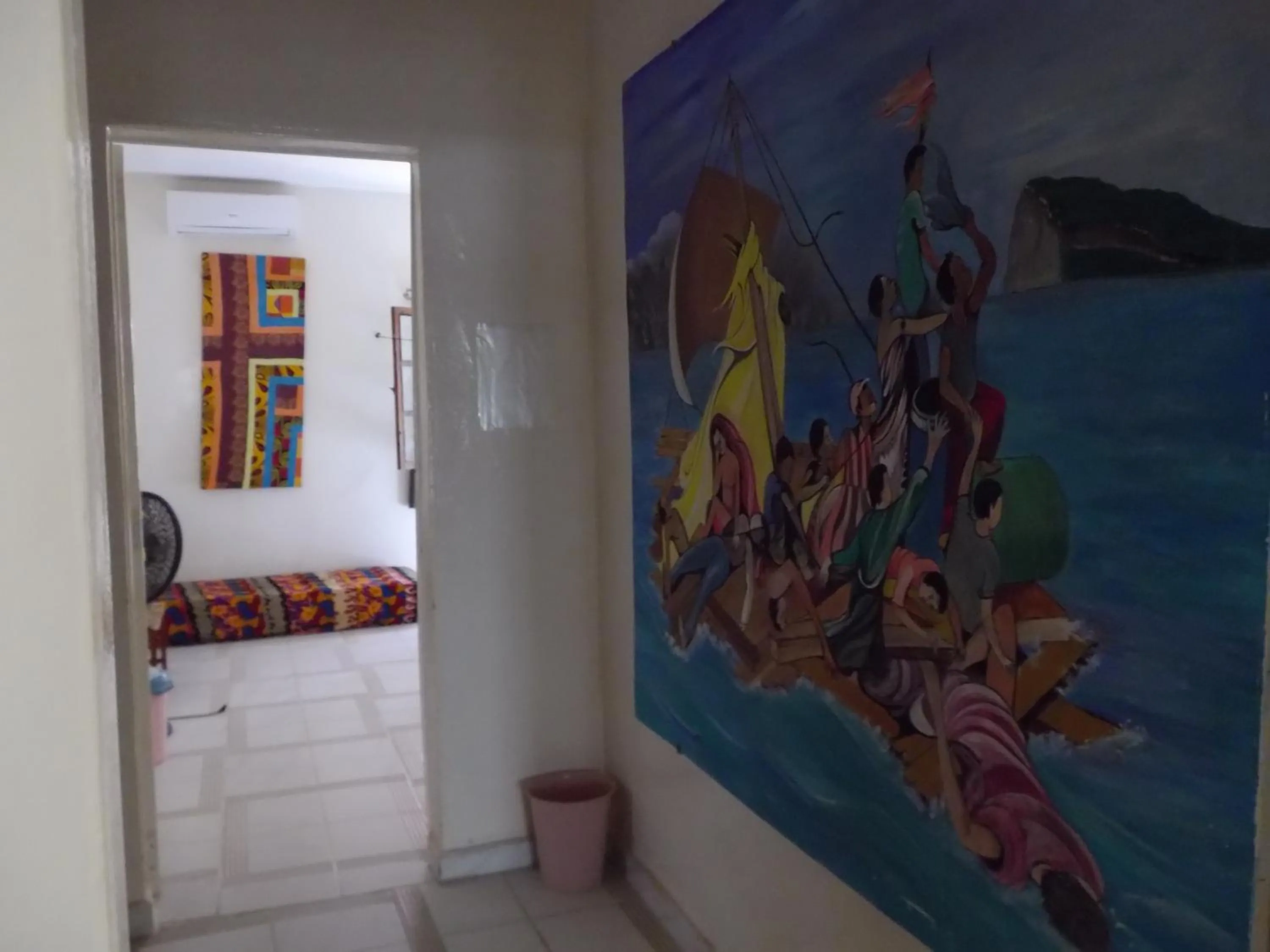 Decorative detail in Auberge Triskell