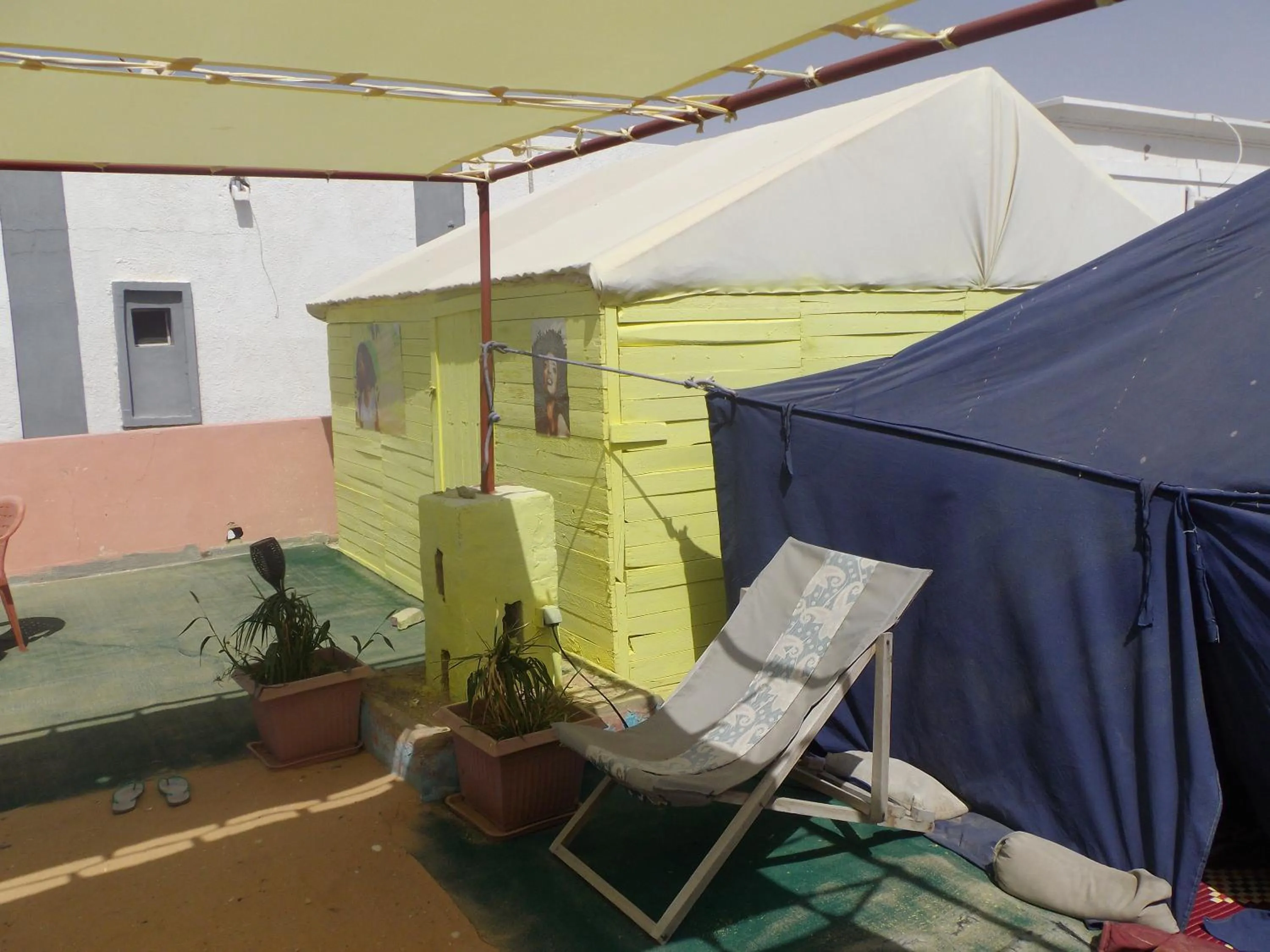 View (from property/room) in Auberge Triskell