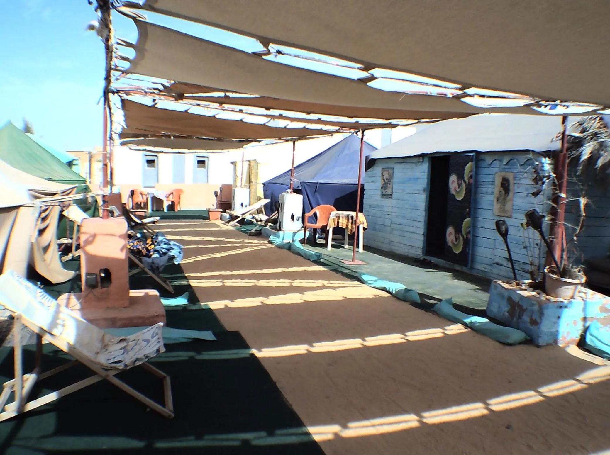 Patio in Auberge Triskell