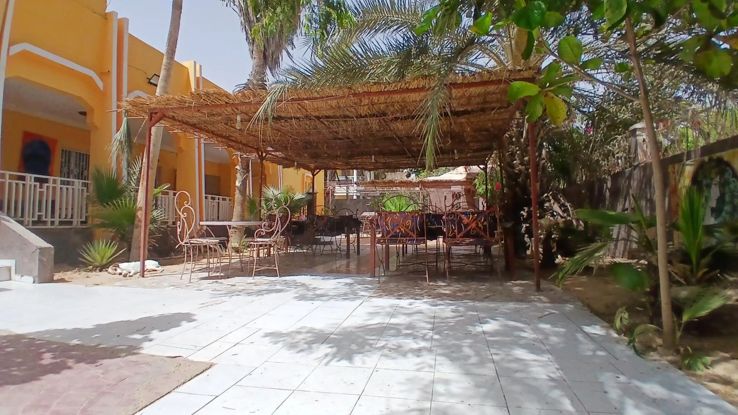 Balcony/Terrace in Auberge Triskell