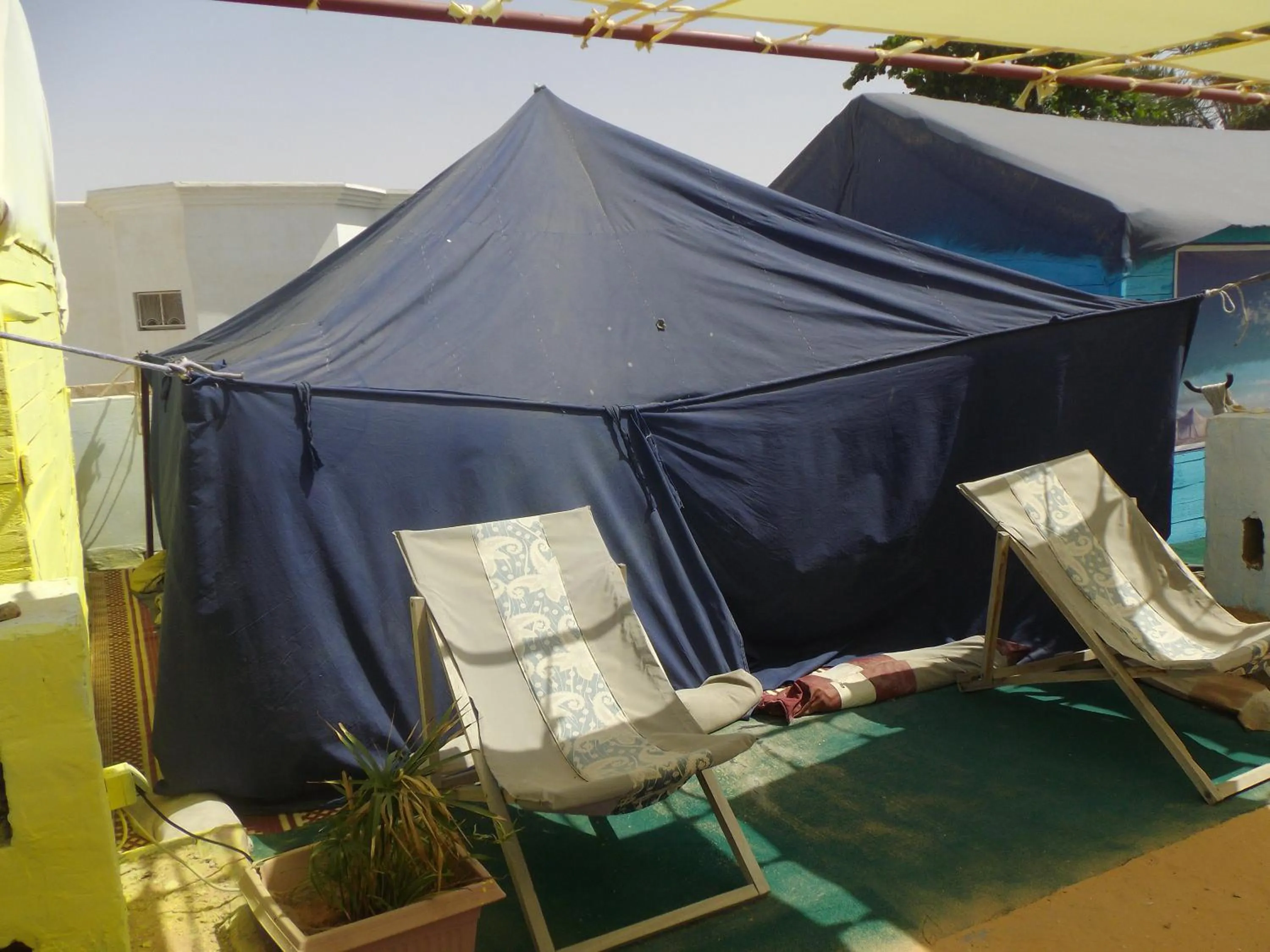 sunbed in Auberge Triskell