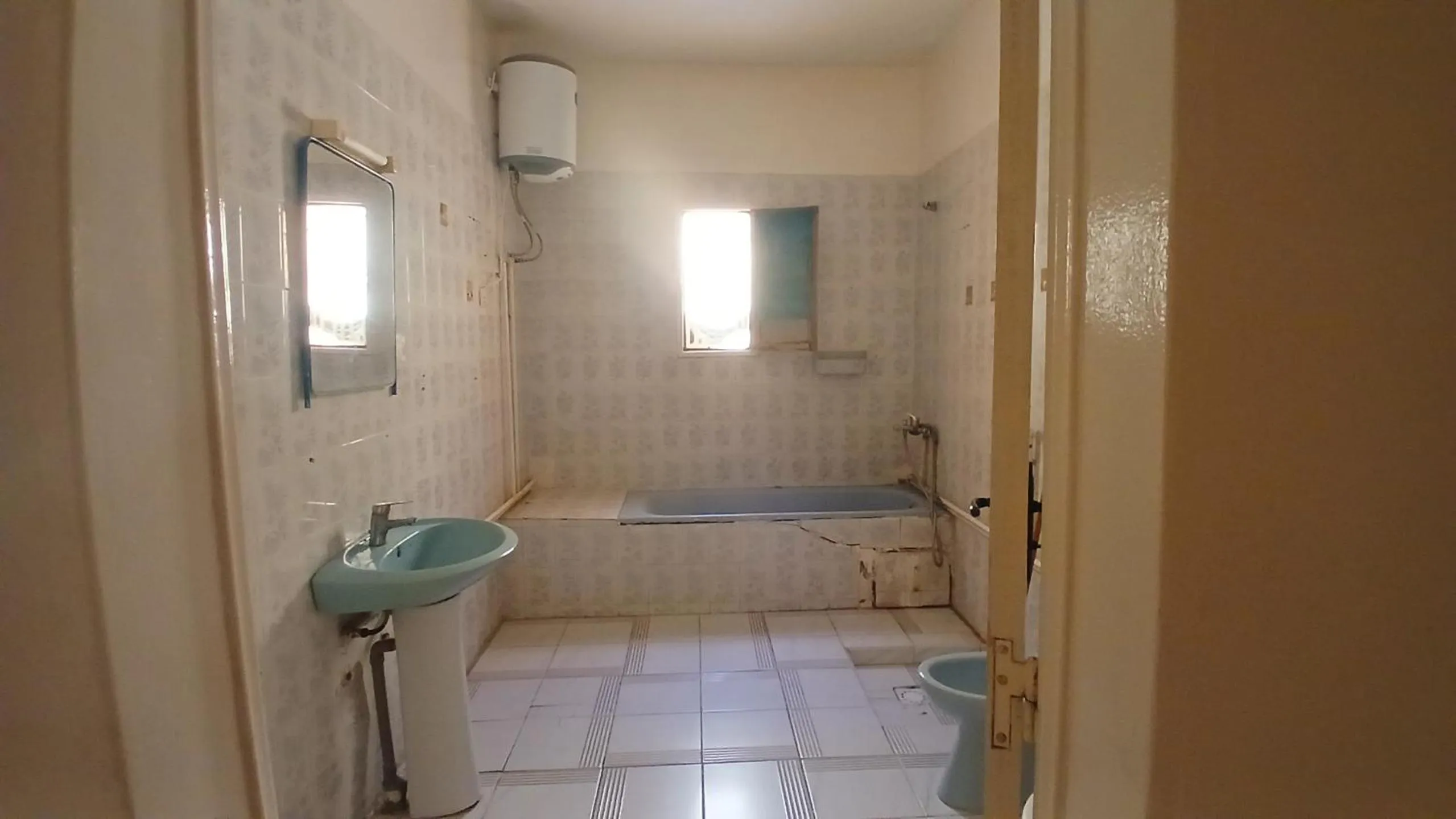 Bathroom in Auberge Triskell