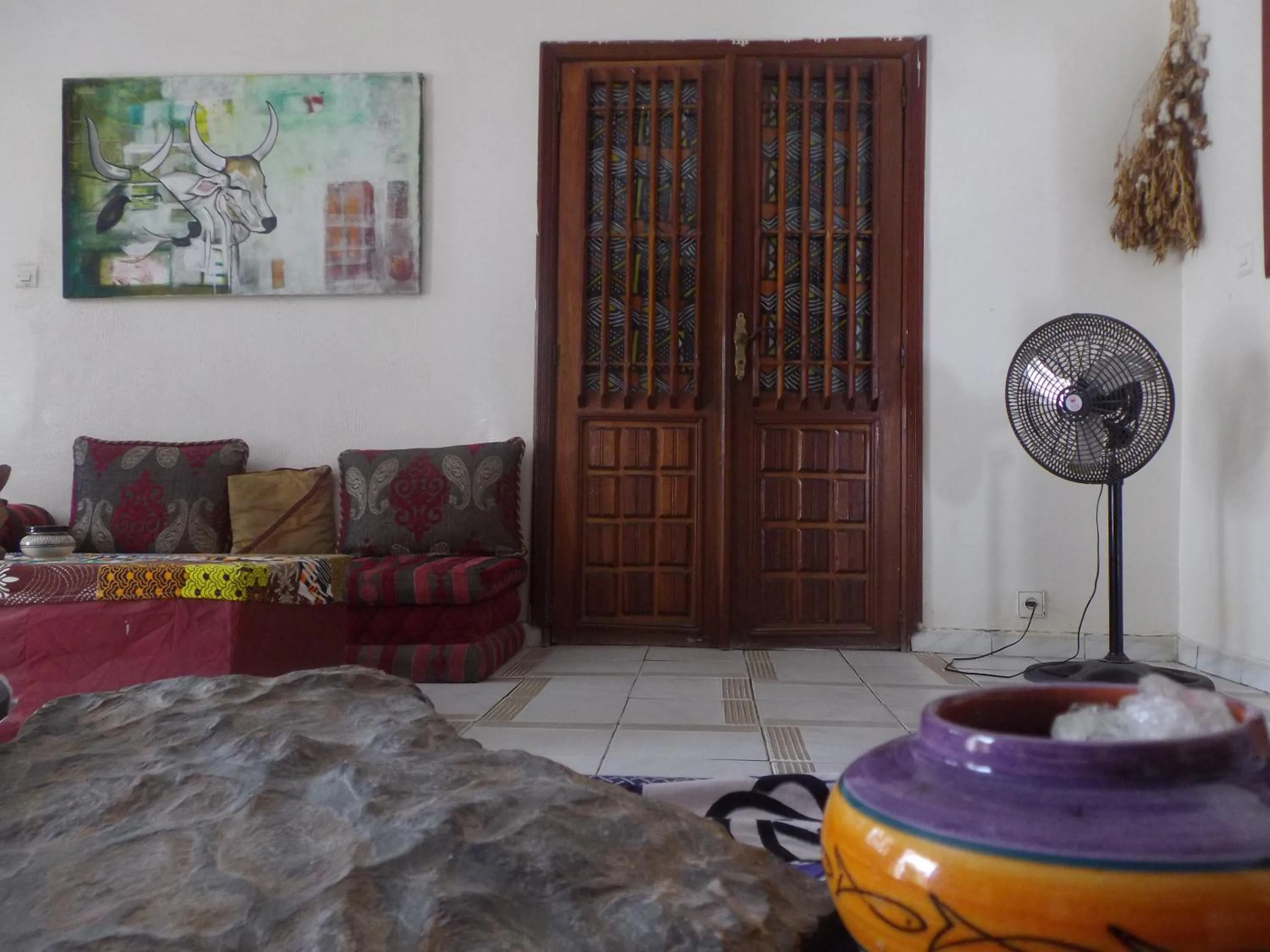 Living room in Auberge Triskell