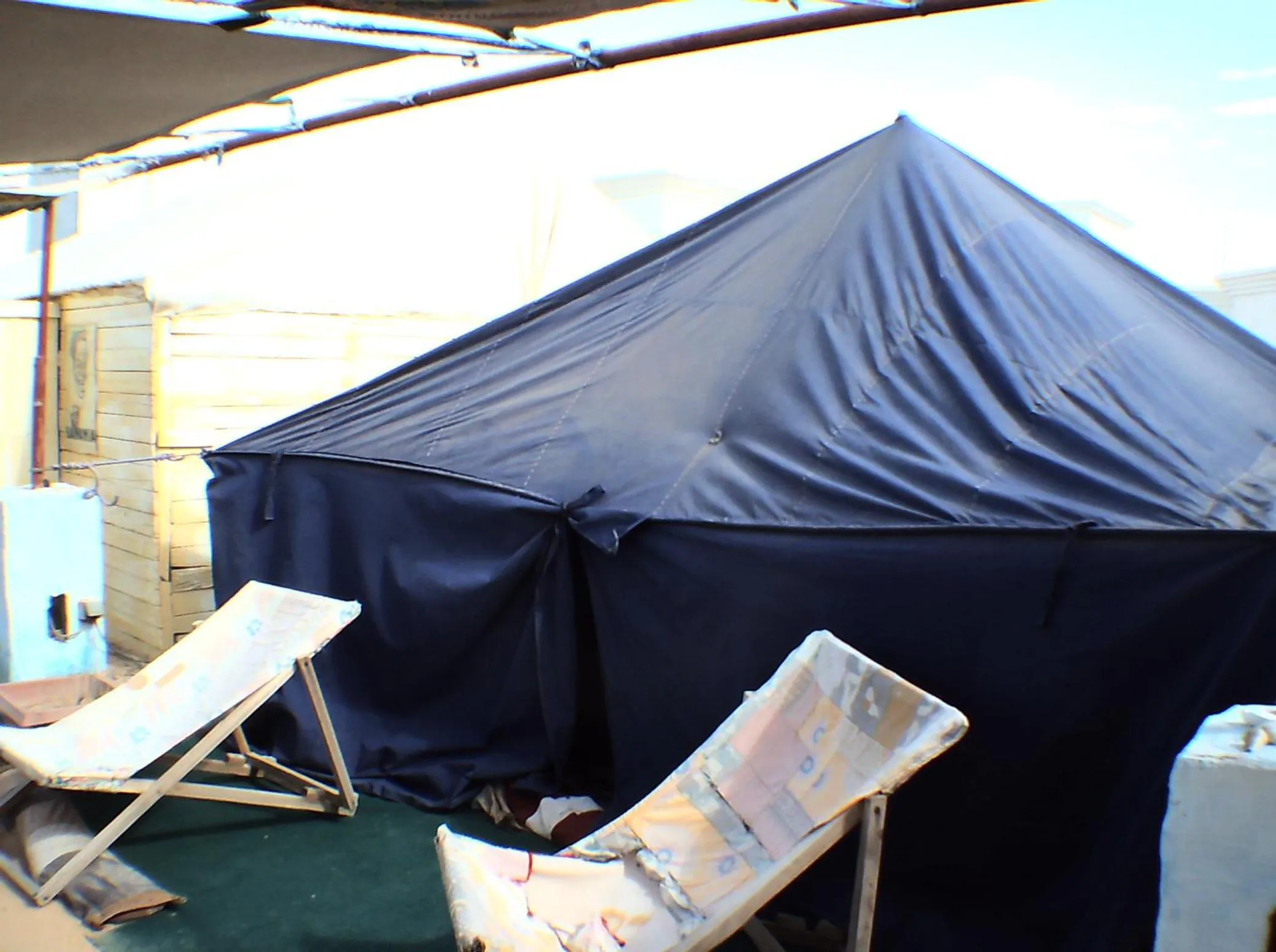 View (from property/room) in Auberge Triskell