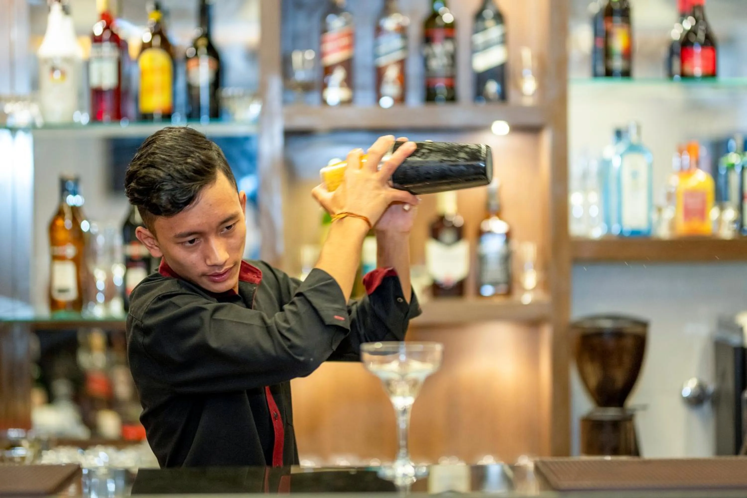 Lounge or bar in Hotel Elegant Kathmandu Inn