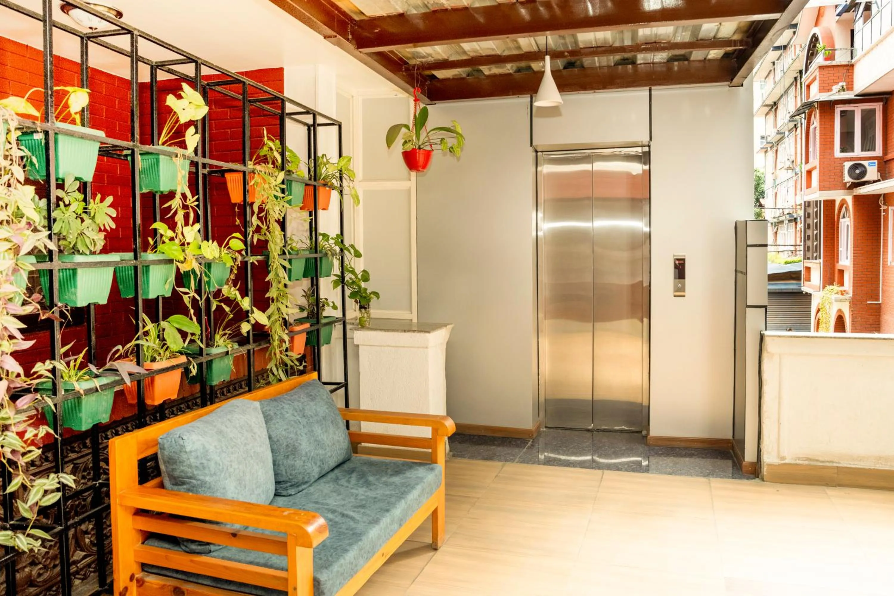 elevator in Hotel Elegant Kathmandu Inn