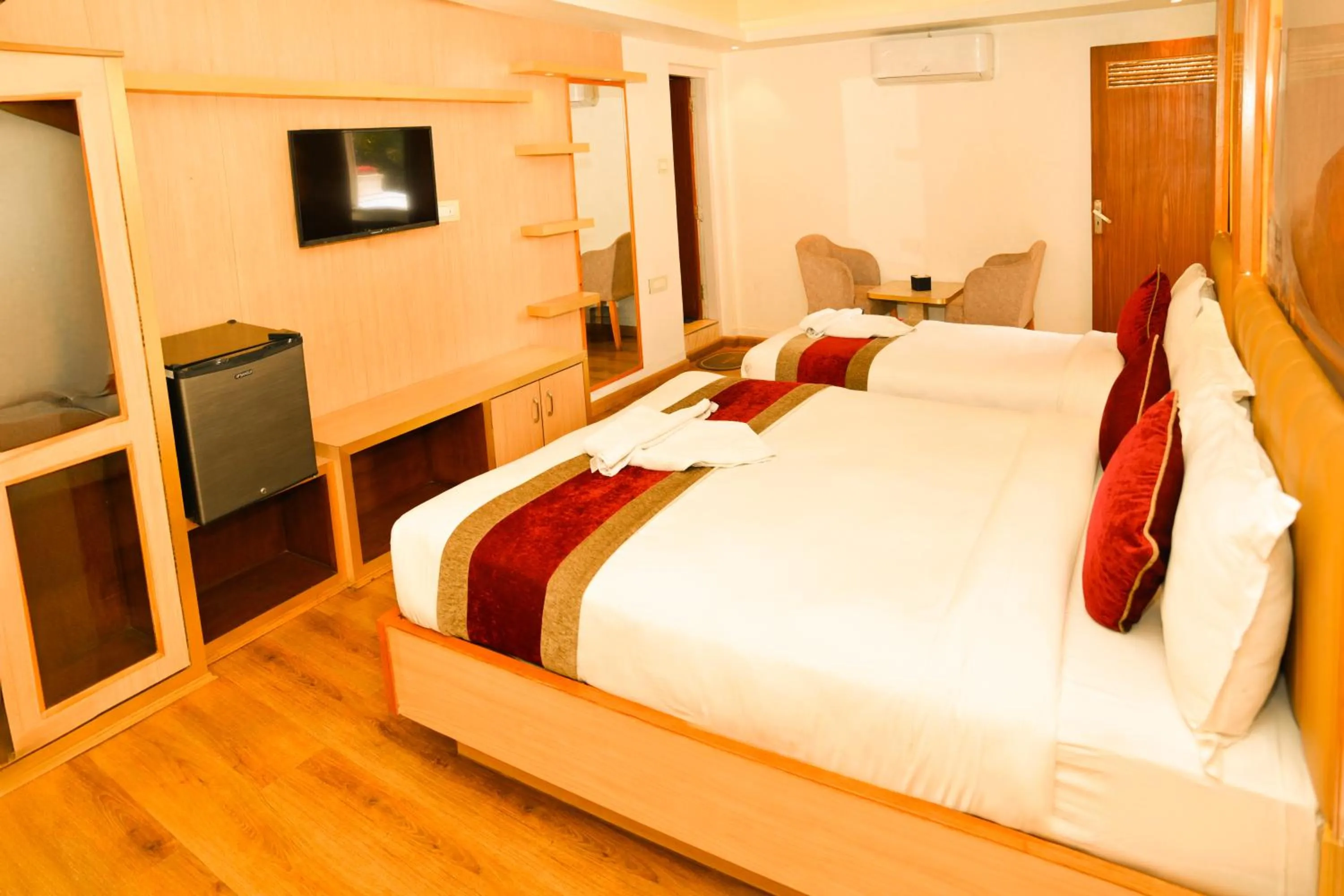 Bed in Hotel Elegant Kathmandu Inn