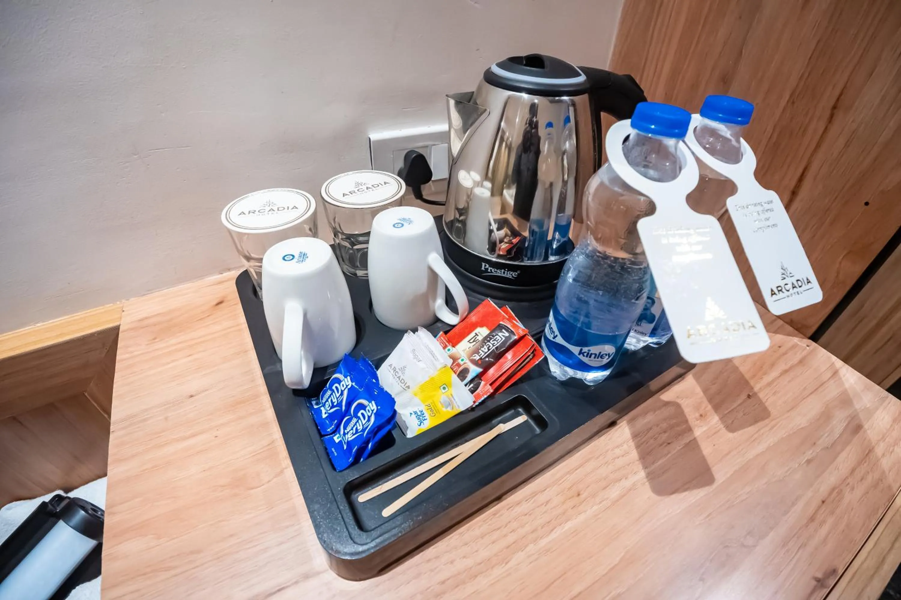 Coffee/tea facilities in Arcadia Hotel