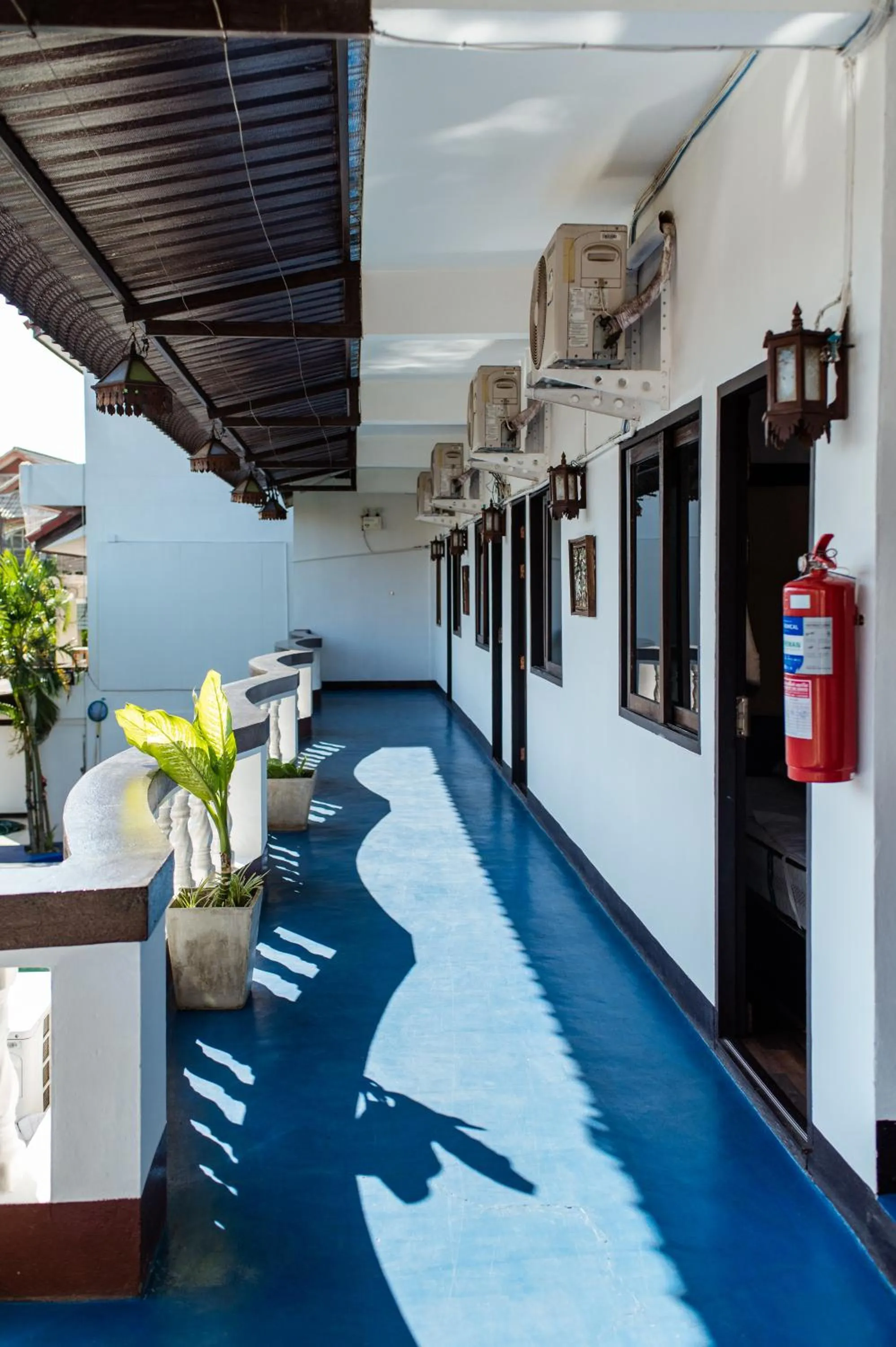 Property building in Pai Residence Hotel