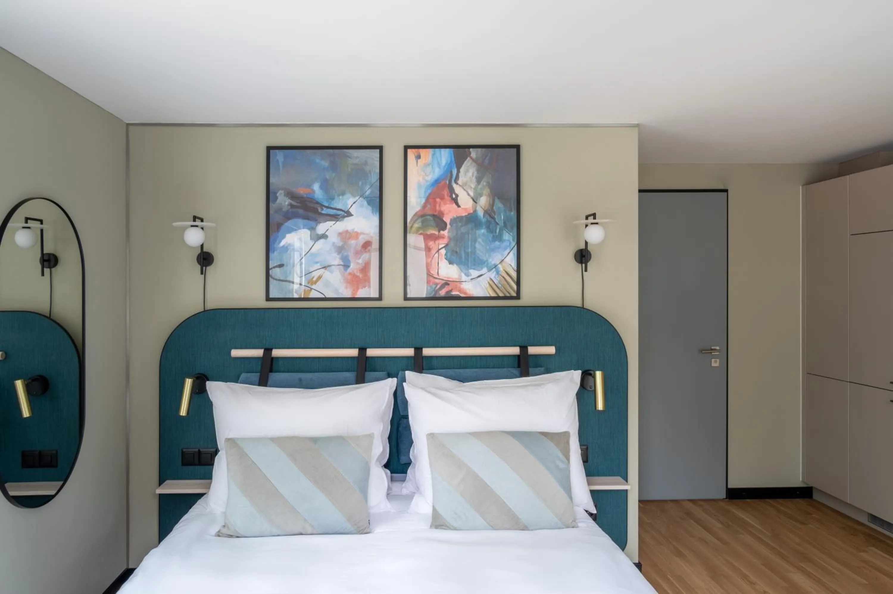 Bedroom, Bed in Numa Zurich Craft