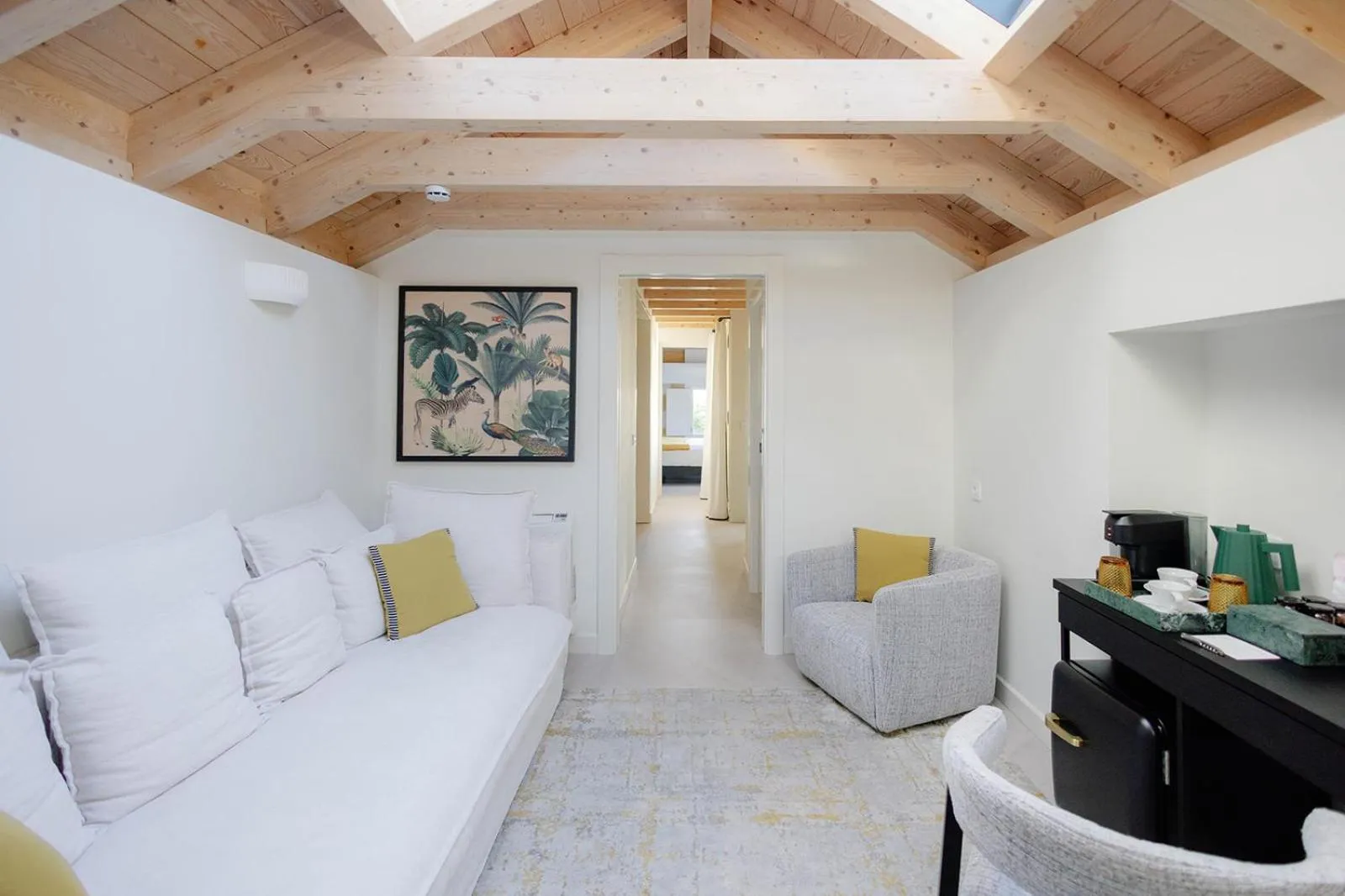 Living room in La Fonda Heritage Hotel Luxury, Relais & Châteaux