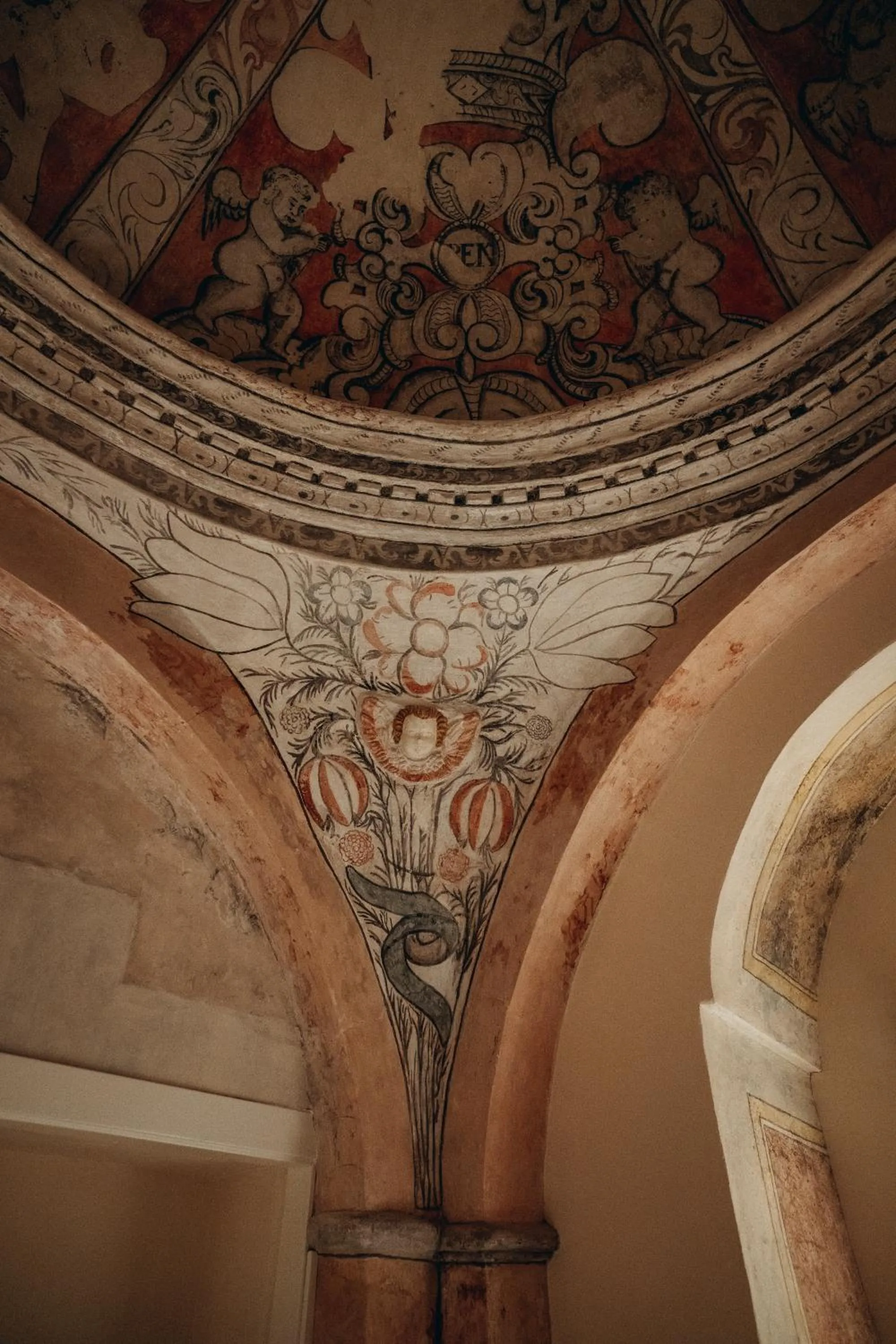 Decorative detail in La Fonda Heritage Hotel Luxury, Relais & Châteaux