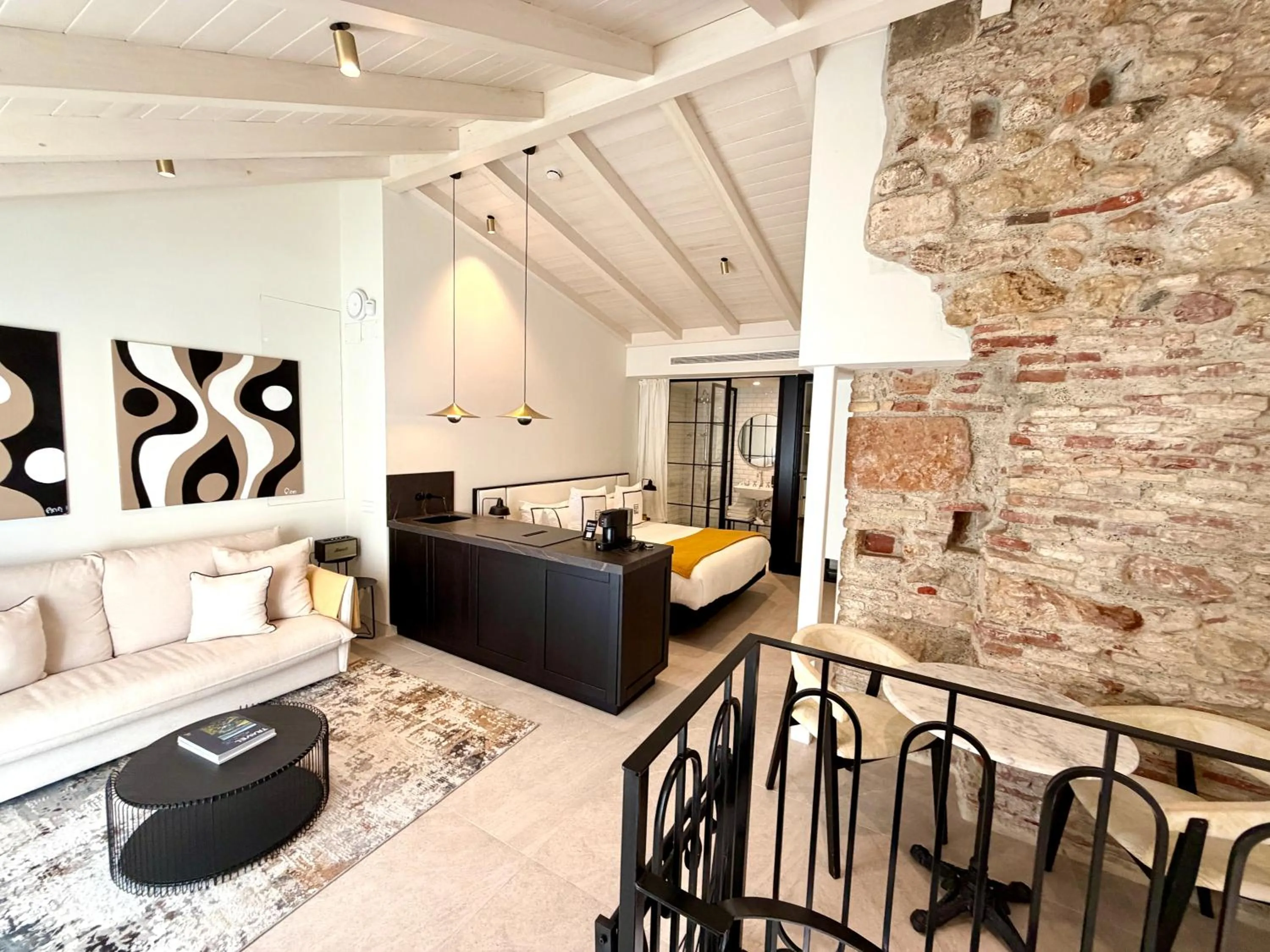 Living room in La Fonda Heritage Hotel Luxury, Relais & Châteaux