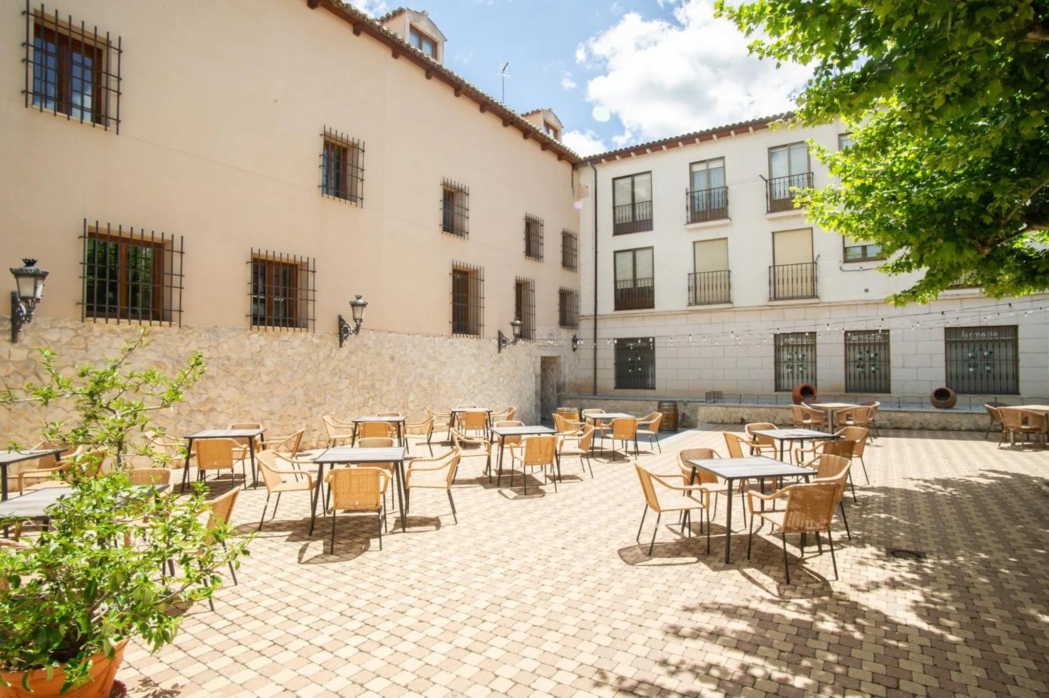 Balcony/Terrace in AZZ Peñafiel Las Claras Hotel & Spa