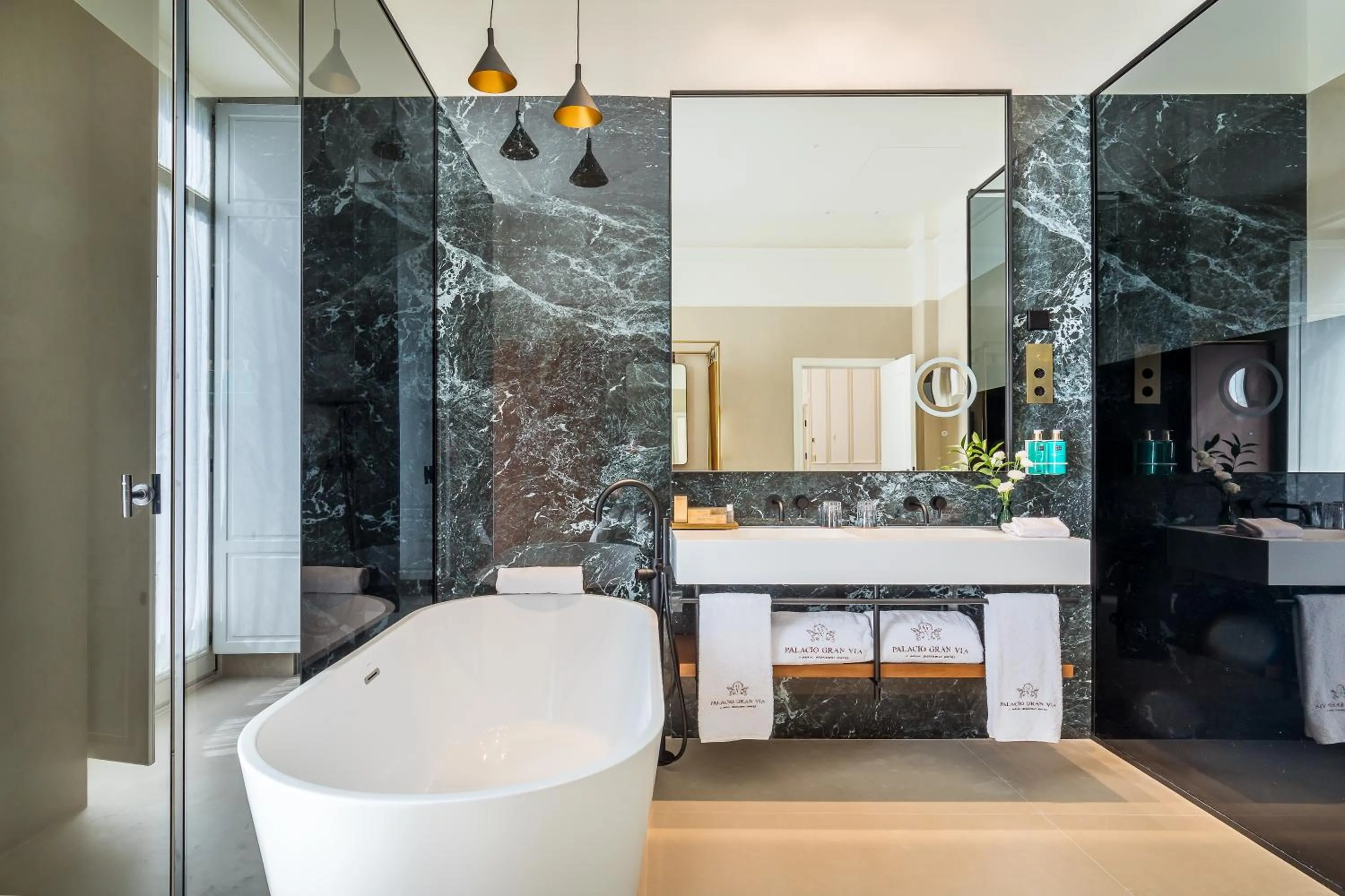 Bathroom in Palacio Gran Vía, a Royal Hideaway Hotel