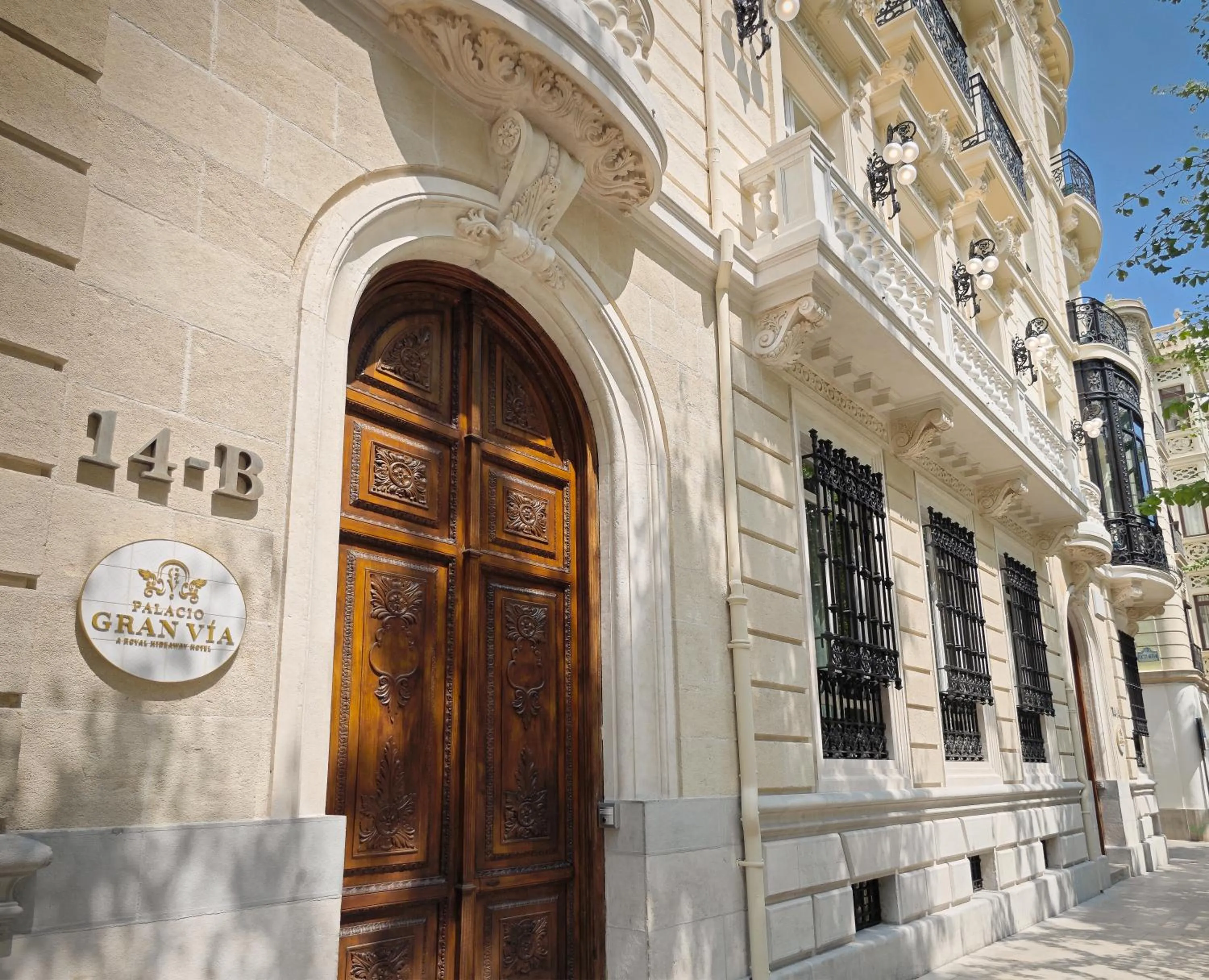 Facade/entrance in Palacio Gran Vía, a Royal Hideaway Hotel